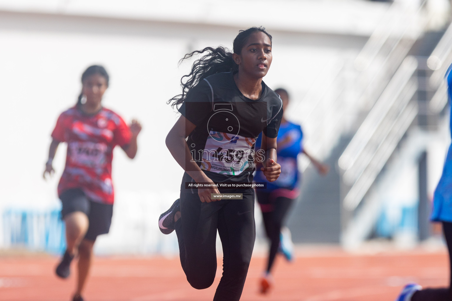 Day two of Inter School Athletics Championship 2023 was held at Hulhumale' Running Track at Hulhumale', Maldives on Sunday, 15th May 2023. Photos: Shuu/ Images.mv