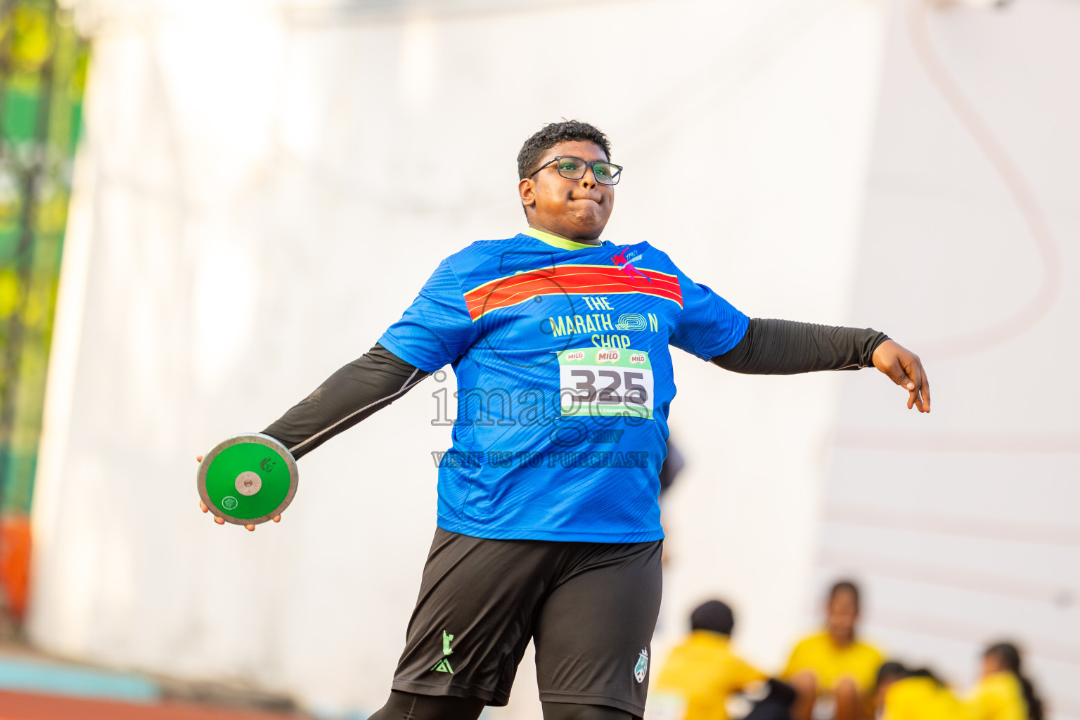Day 2 of 12th Milo Association Championships was held in Ekuveni Track at Male', Maldives on Friday, 25th April 2025. Photos: Ismail Thoriq / images.mv