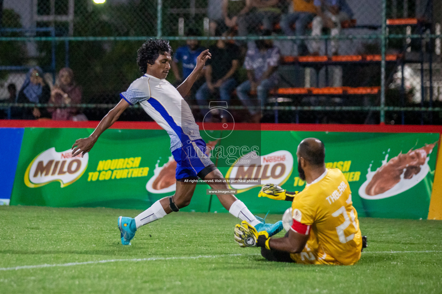 Club Immigration vs Muleeaage RC in Club Maldives Cup 2022 was held in Hulhumale', Maldives on Sunday, 16th October 2022. Photos: Hassan Simah/ images.mv