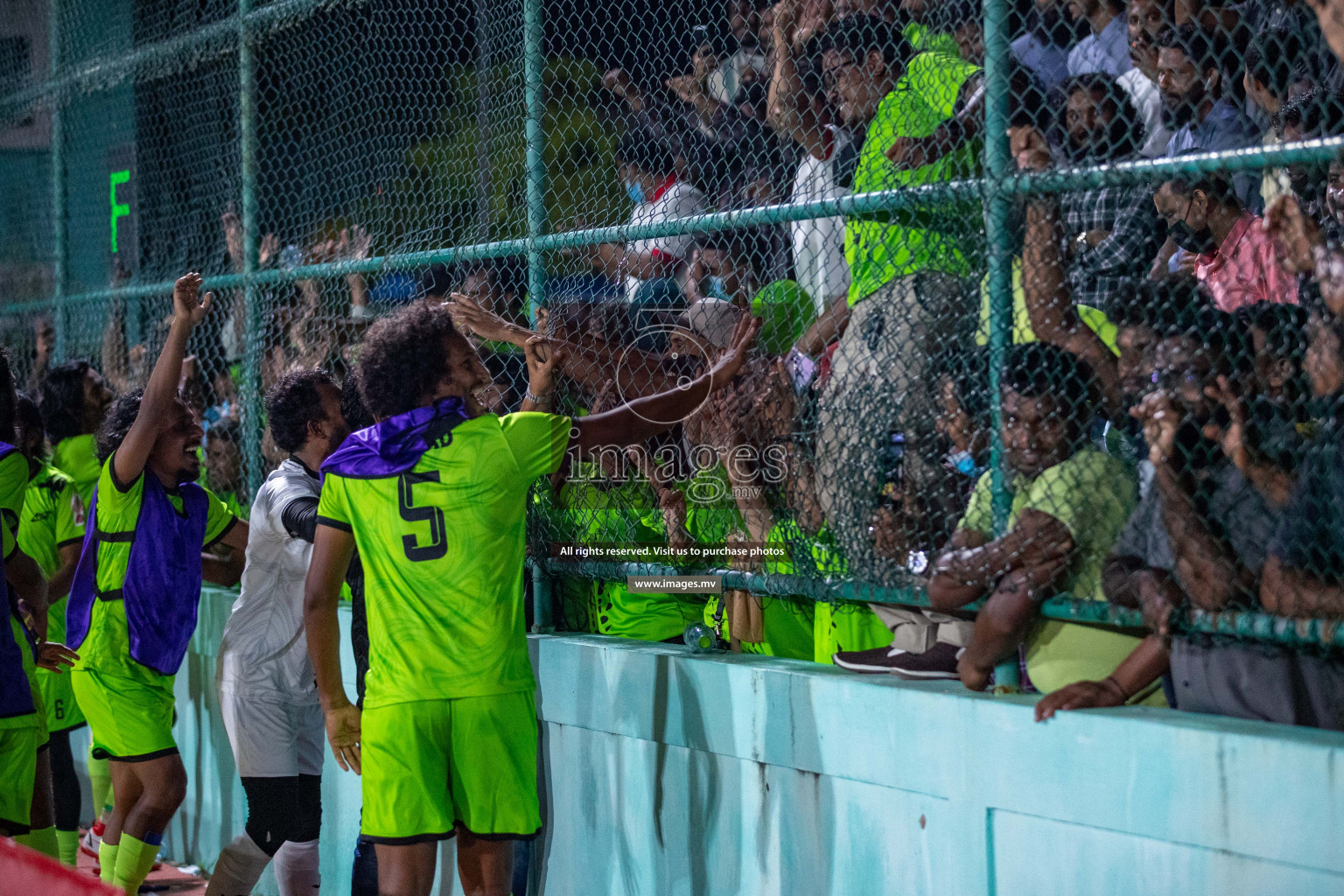 Club Maldives 2021 Round of 16 (Day 1) held at Hulhumale;, on 8th December 2021 Photos: Ismail Thoriq / images.mv