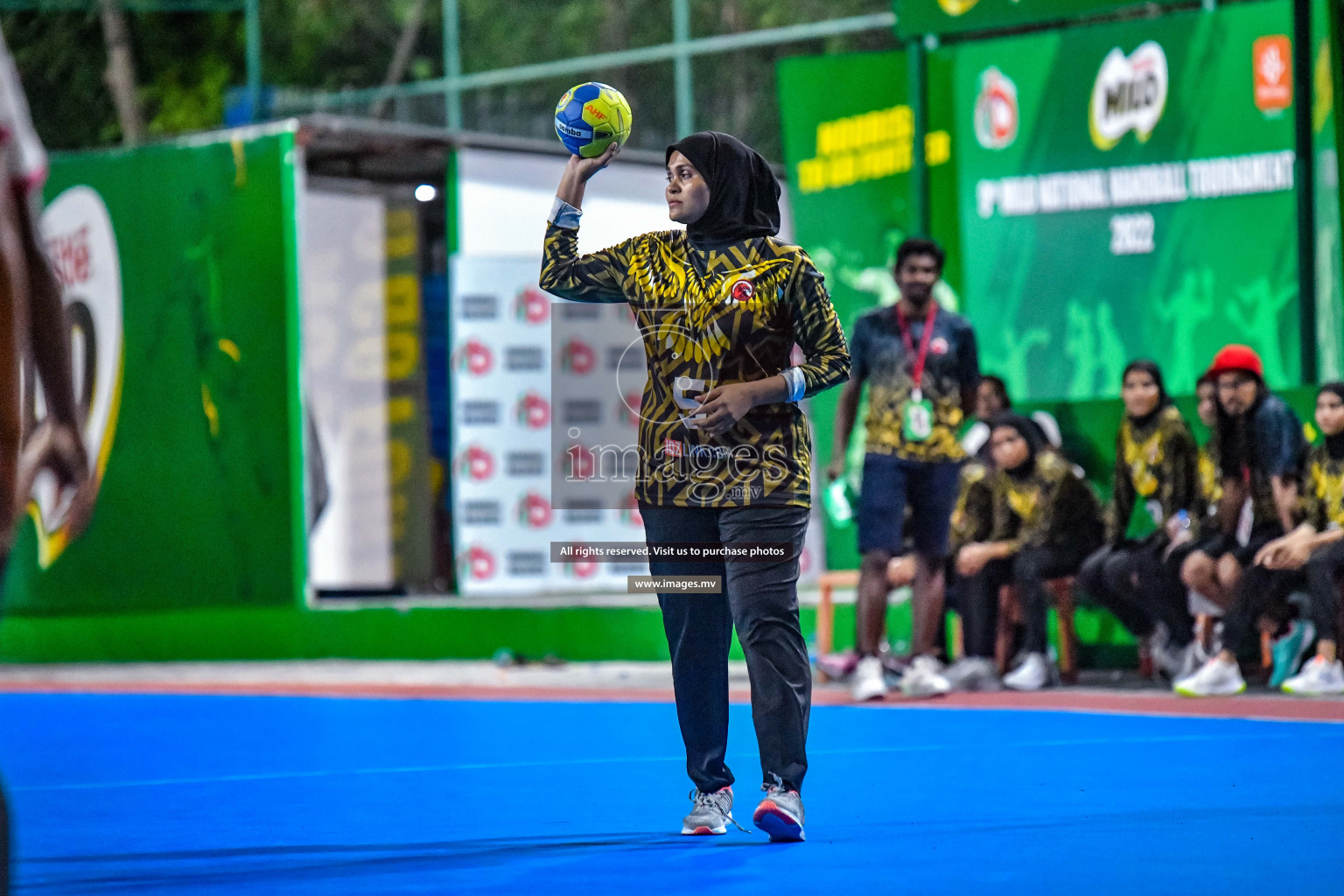 Milo 9th Handball Maldives Championship 2022 Day 2 held in Male', Maldives on 18th October 2022 Photos By: Nausham Waheed /images.mv