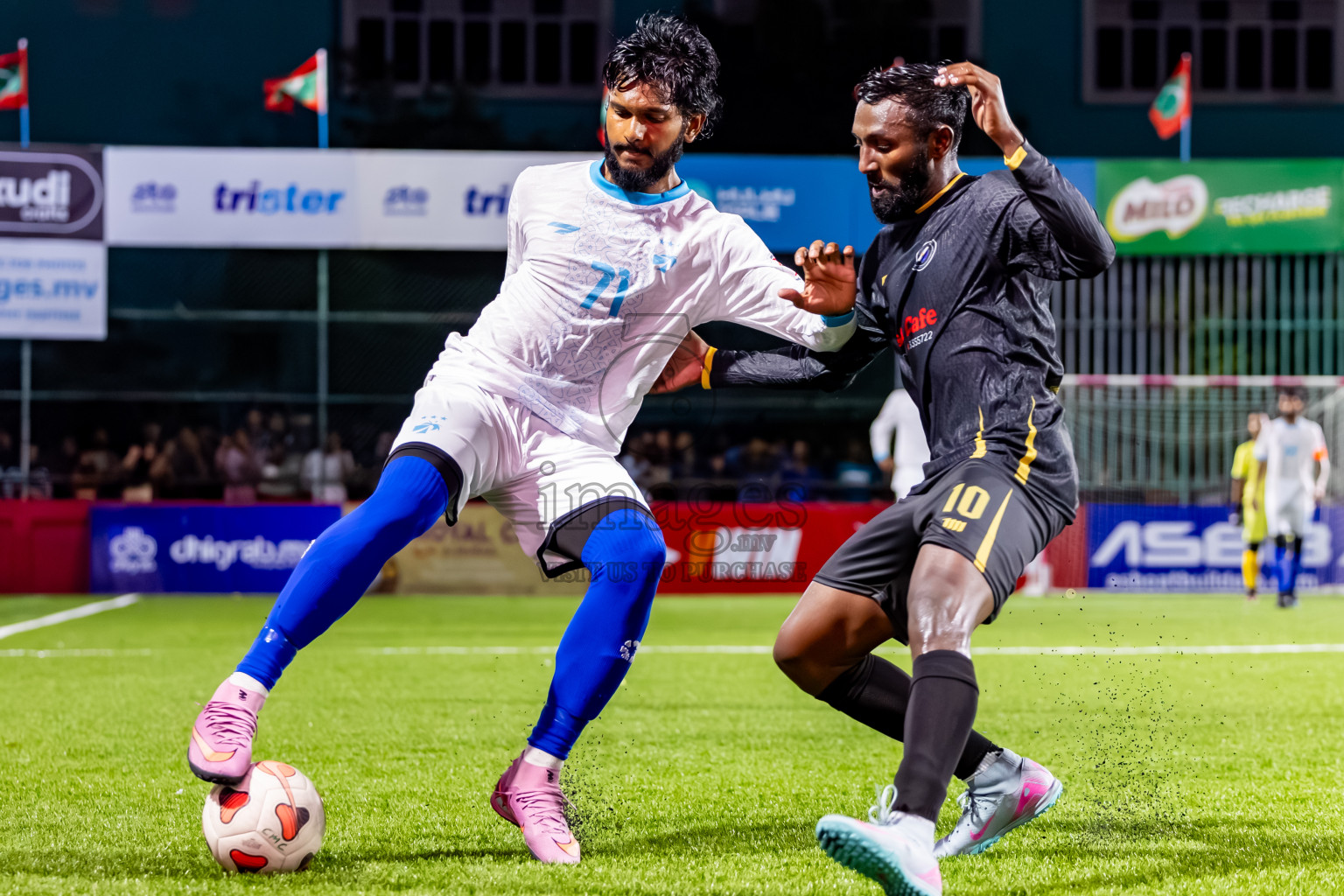 DSC vs MACL in Day 1 of Club Maldives Cup 2025 was held in Rehendi Futsal Ground, Hulhumale', Maldives on Sunday, 28th September 2025. Photos: Nausham Waheed / images.mv