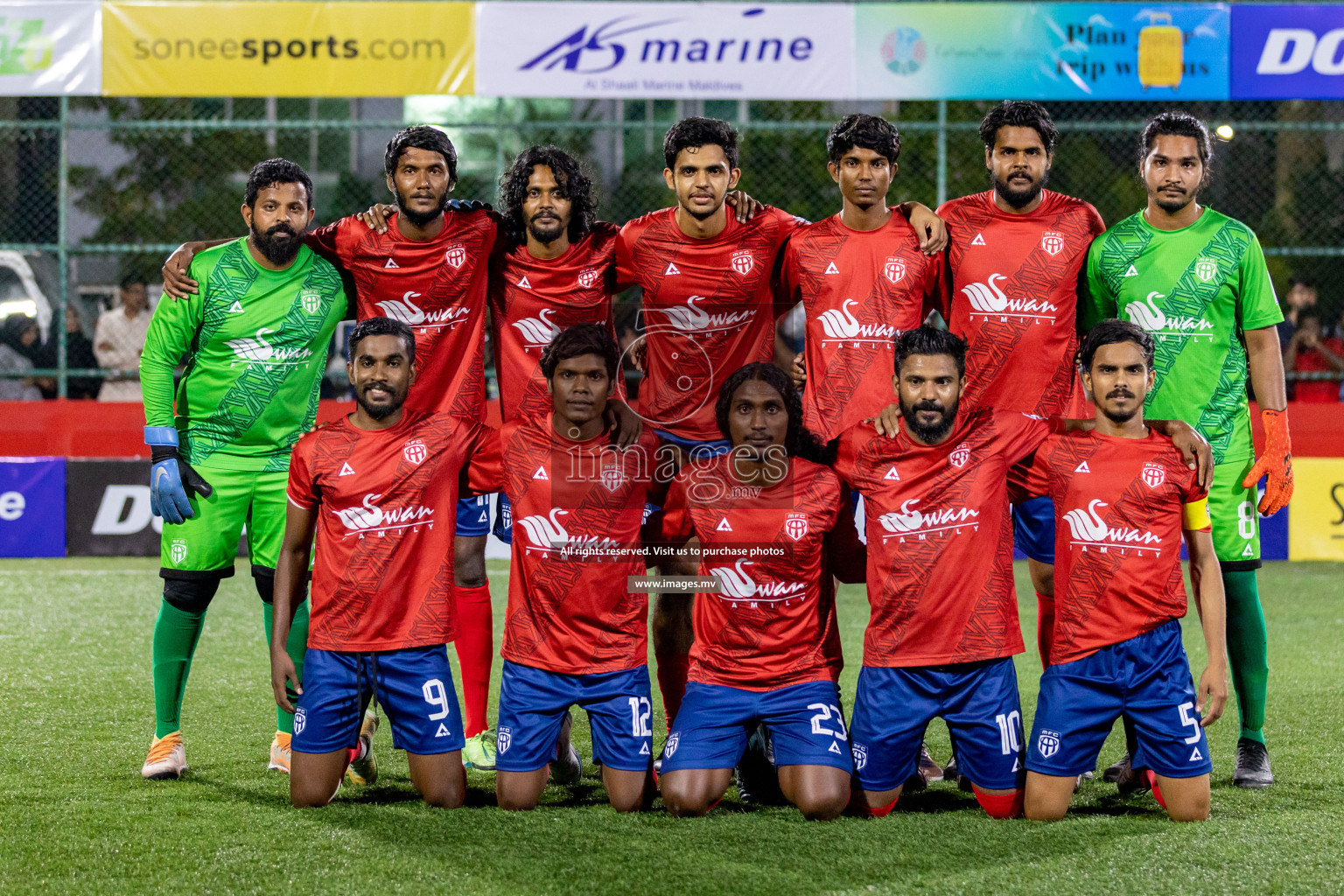 HA. Dhidhdhoo vs HA. Muraidhoo in Day 6 of Golden Futsal Challenge 2023 on 10 February 2023 in Hulhumale, Male, Maldives