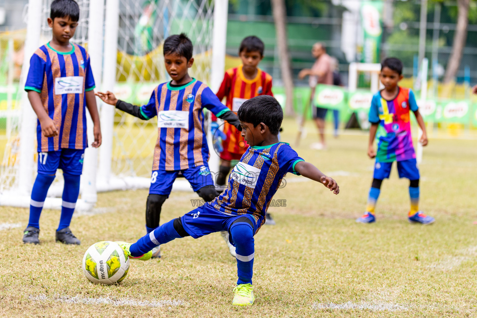 Day 1 of MILO SVAM Juniors 2025 (U-8) was held at Henveiru Stadium in Male', Maldives on Thursday, 26th June 2025. 
Photos: Hassan Simah / images.mv