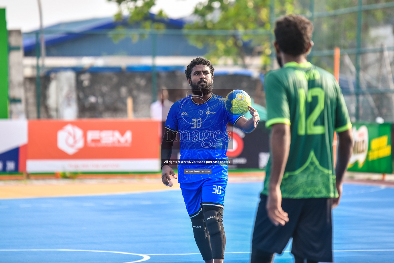 Day 11 of Milo 6th Inter Office Handball Tournament 2022 - Photos by Nausham Waheed