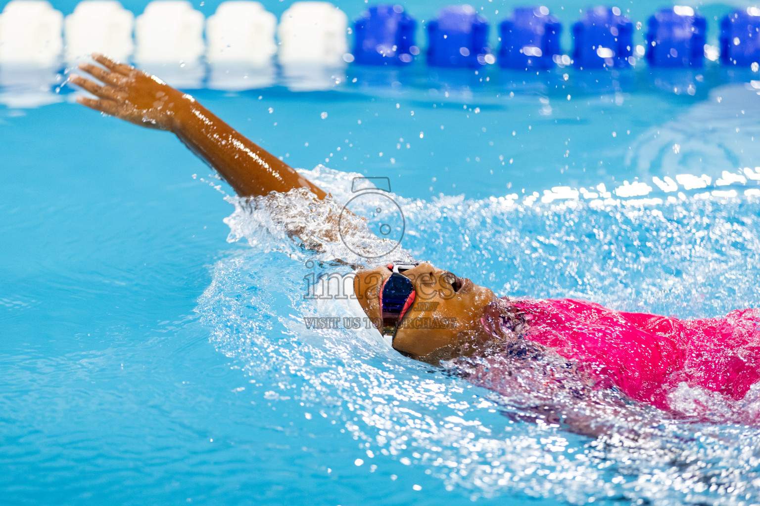 Day 4 of BML 6th National Kids Swimming Kids Festival 2025 held in Hulhumale', Maldives on Thursday, 6th November 2024. Photos: Hassan Simah / images.mv