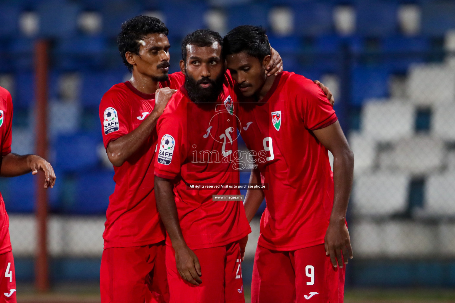 Maldives vs Bhutan in SAFF Championship 2023 held in Sree Kanteerava Stadium, Bengaluru, India, on Wednesday, 22nd June 2023. Photos: Nausham Waheed / images.mv