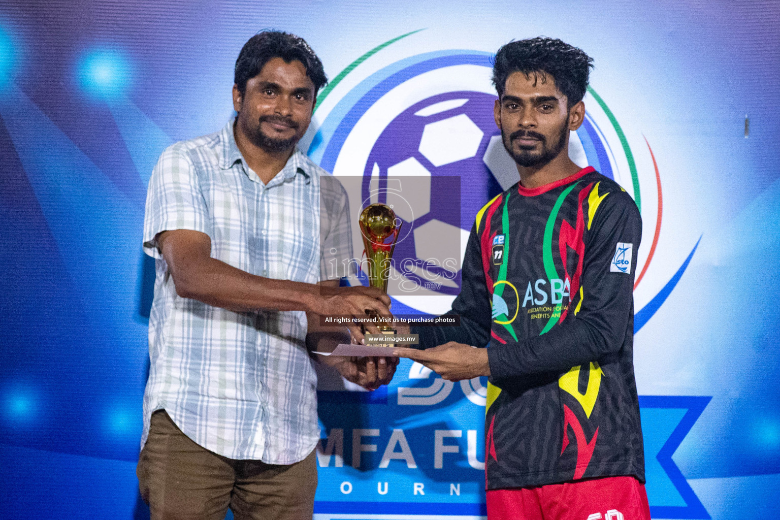 Final of MFA Futsal Tournament 2023 on 10th April 2023 held in Hulhumale'. Photos: Nausham waheed /images.mv