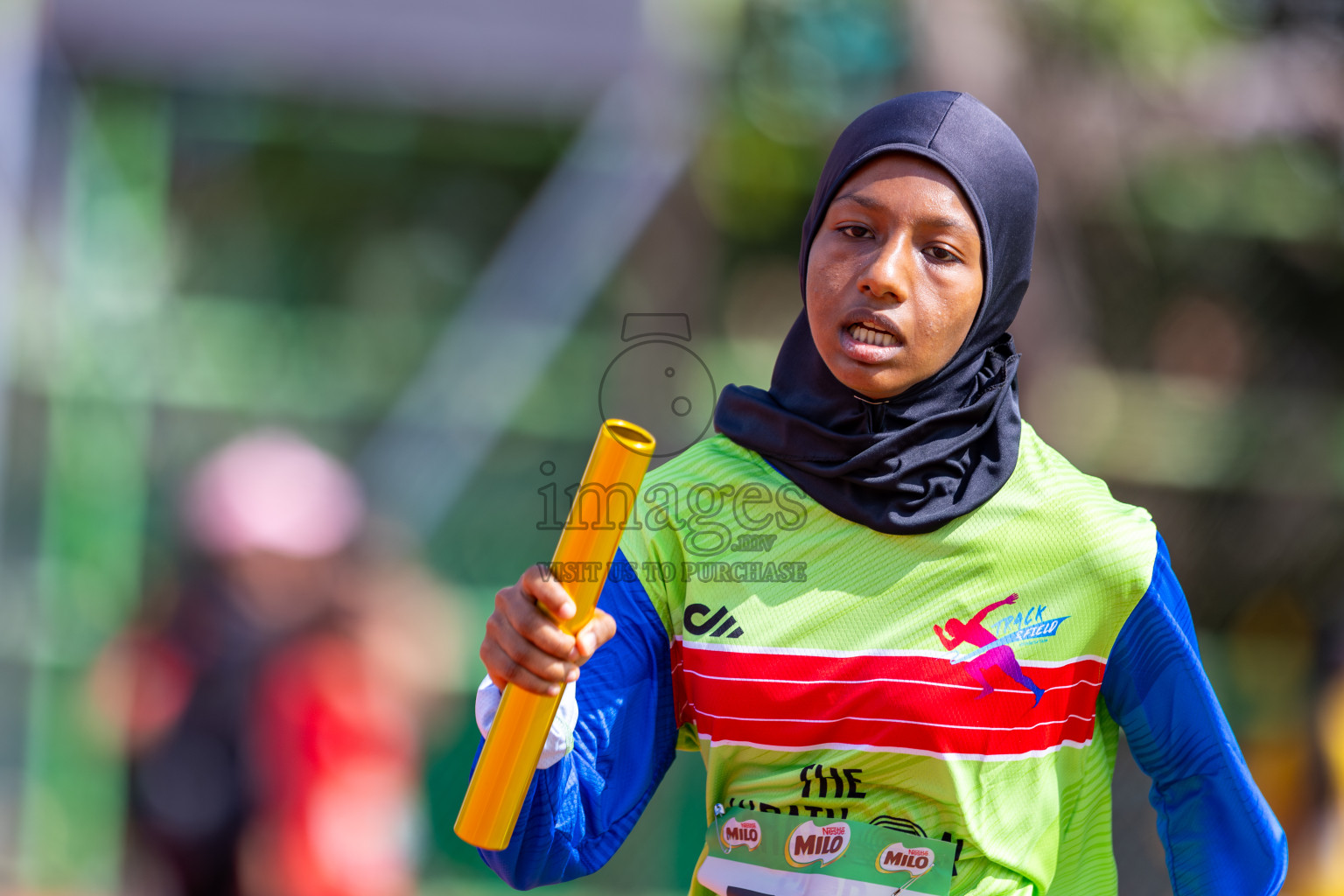 Day 3 of 12th Milo Association Championships was held in Ekuveni Track at Male', Maldives on Saturday, 26th April 2025. Photos: Ismail Thoriq / images.mv