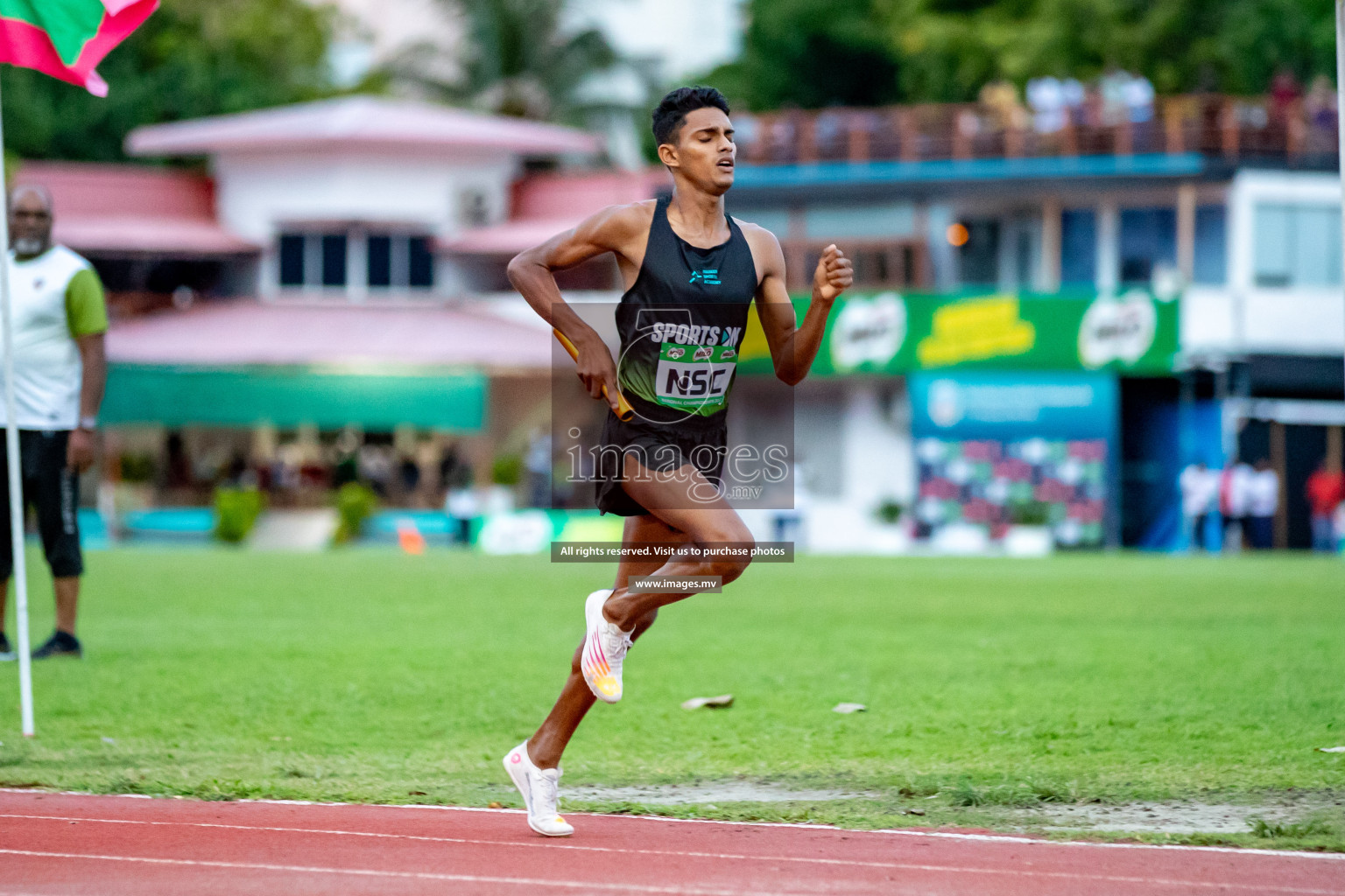 Day 2 of National Athletics Championship 2023 was held in Ekuveni Track at Male', Maldives on Friday, 24th November 2023. Photos: Hassan Simah / images.mv