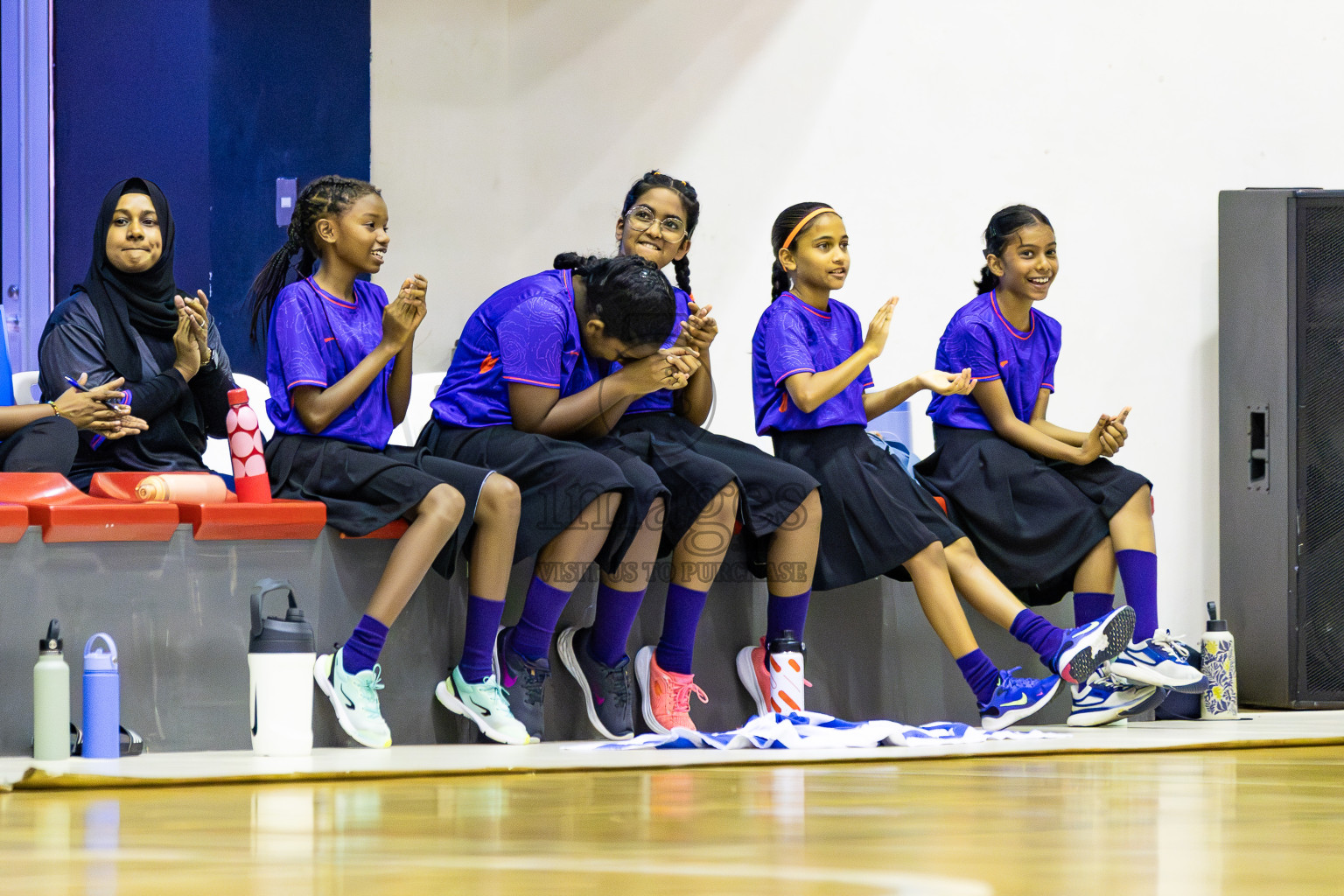 Day 1 of Inter-School Netball Tournament 2025 was held in Social Center Indoor Hall on Saturday, 18th October 2025. Photos: Areef Adam / images.mv
