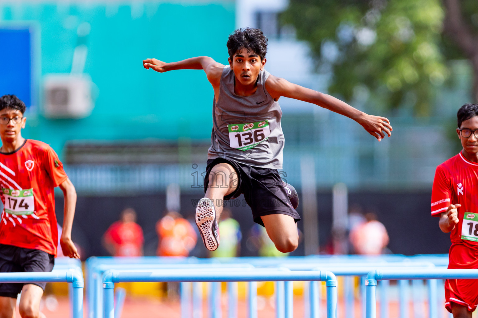 Day 2 of MILO Athletics Association Championship was held on Wednesday, 6th May 2024 in Male', Maldives. Photos: Nausham Waheed