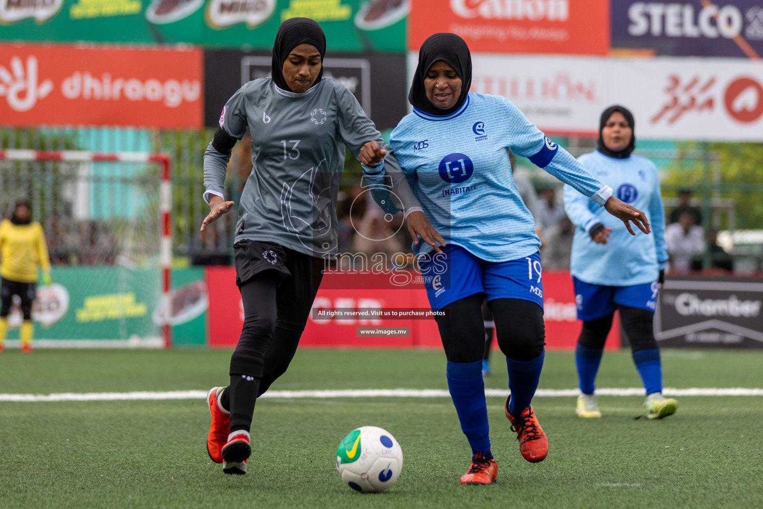 Hulhumale Hospital vs MIRA SC in 18/30 Futsal Fiesta Classic 2023 held in Hulhumale, Maldives, on Friday, 21st July 2023 Photos: Mohamed Mahfooz Moosa / images.mv