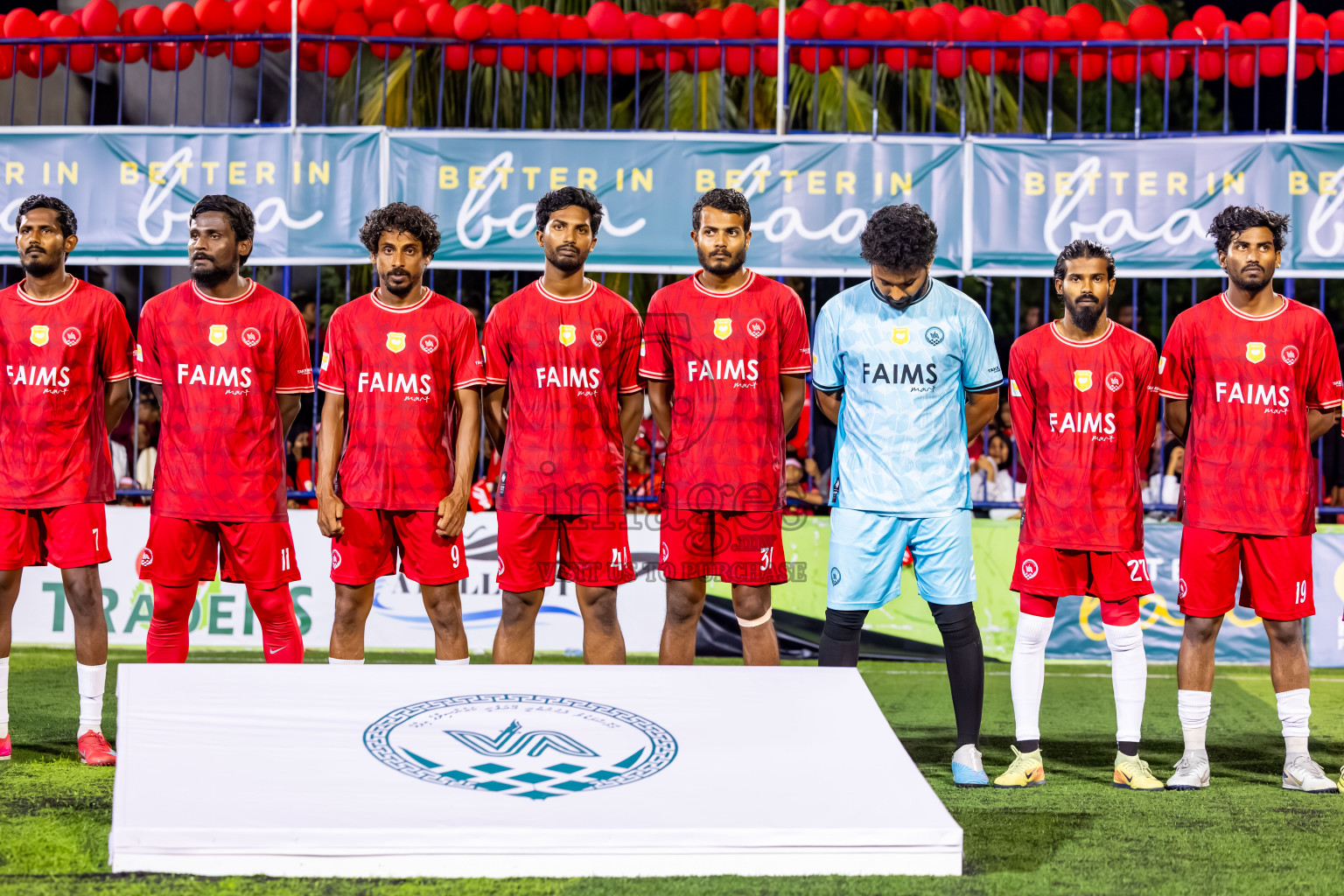 Eydhafushi vs Hithaadhoo in the finals of Better in Baa Futsal Fiesta 2025 Men's division held in B. Eydhafushi, Maldives on Monday, 17th November 2025. Photos: Nausham Waheed / images.mv