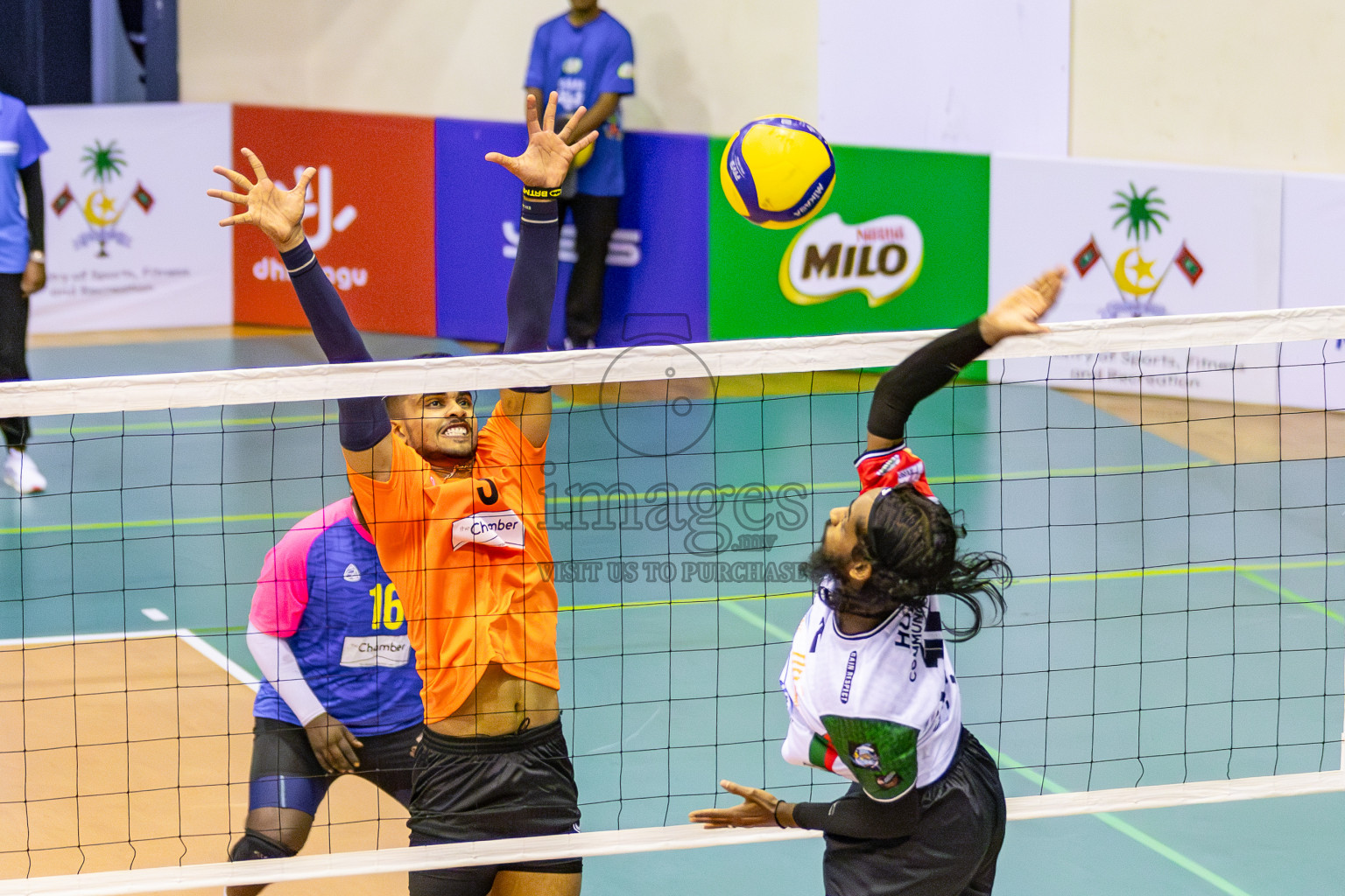 Day 1 of MILO VAM Cup 2025 held in Male', Maldives on Wednesday, 25th June2025 at Social Center Indoor Hall Photos By: Mohamed Mahfooz Moosa / images.mv