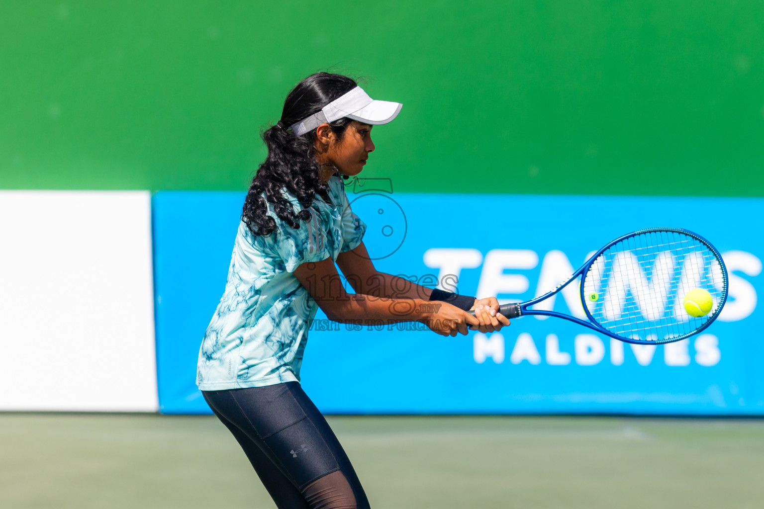 Day 8 of ATF Maldives Junior Open Tennis was held in Male' Tennis Court, Male', Maldives on Thursday, 19th December 2024. Photos: Nausham Waheed/ images.mv