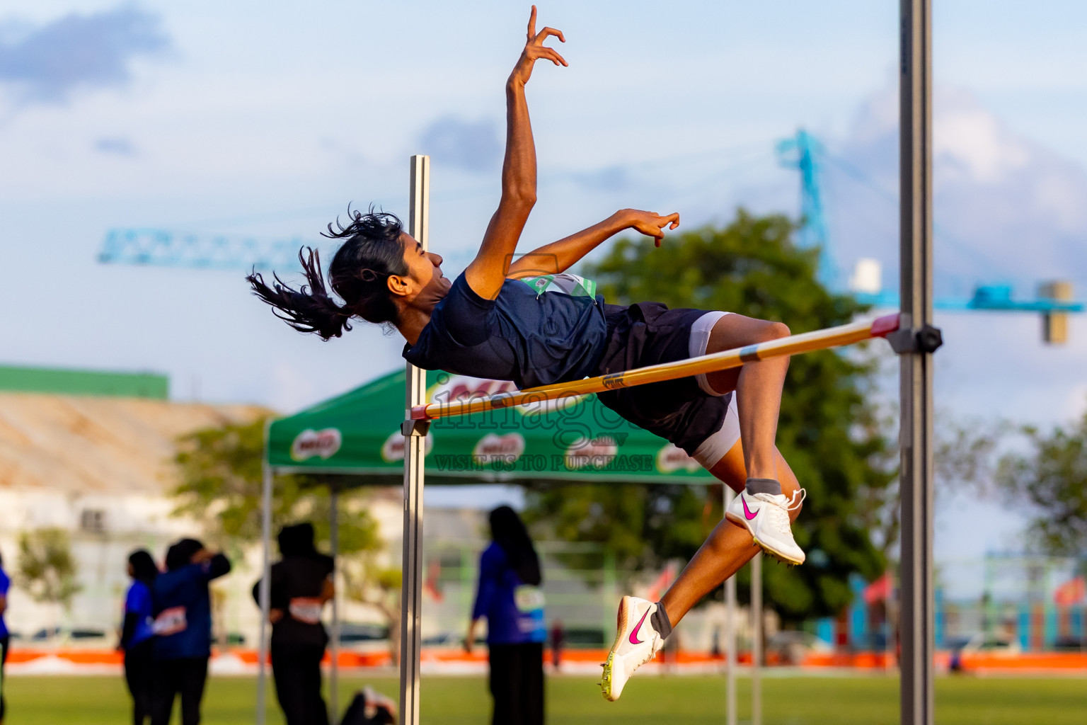Day 1 of National Athletics Championship 2025 was held at Ekuveni Running Ground in Male', Maldives on Thursday, 14th August 2025. Photos: Nausham Waheed / images.mv
