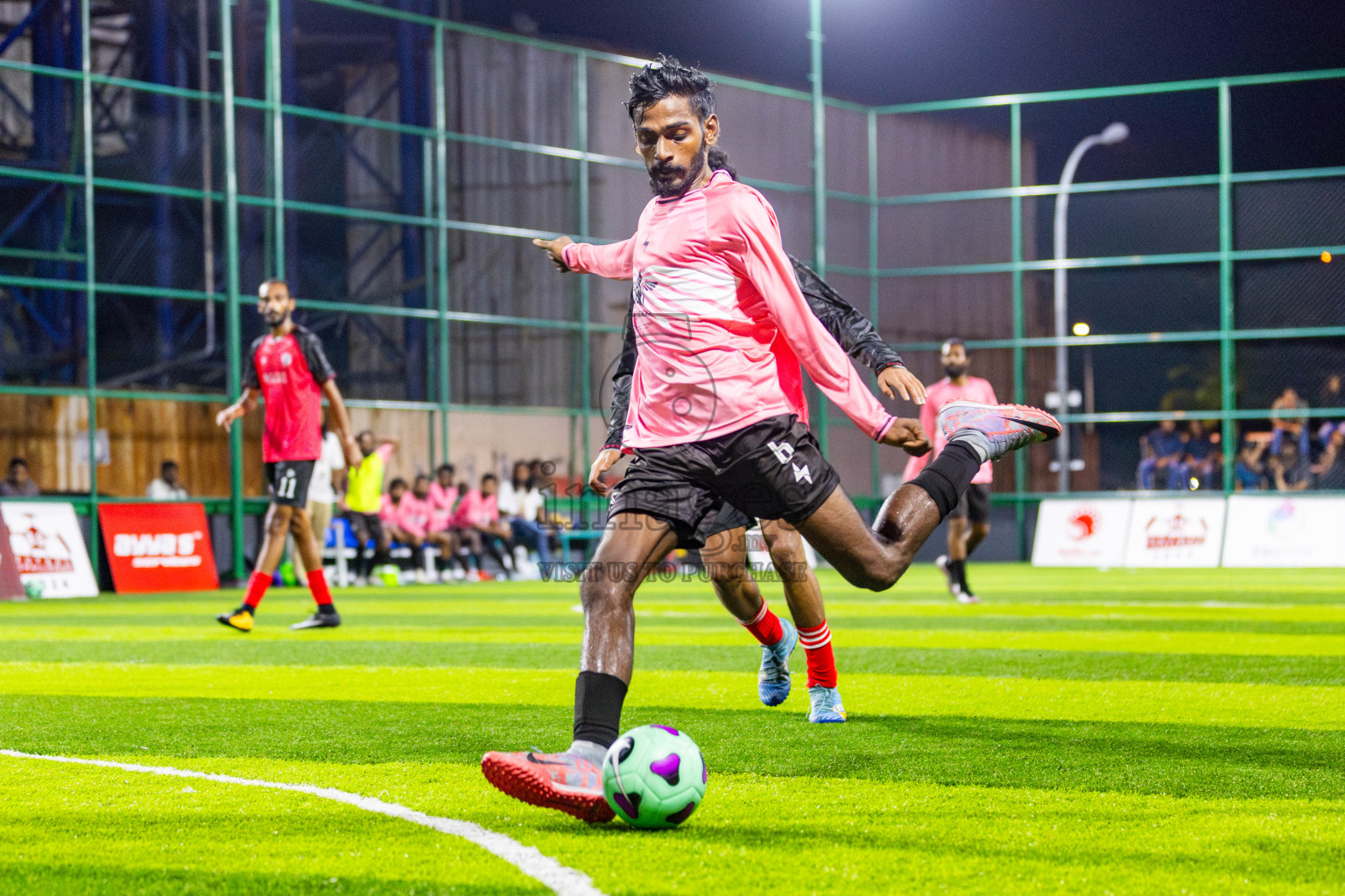 Apocalipse SC vs Young Stars in Day 2 of BG Futsal Challenge 2024 was held on Wednesday, 13th March 2024, in Male', Maldives Photos: Nausham Waheed / images.mv