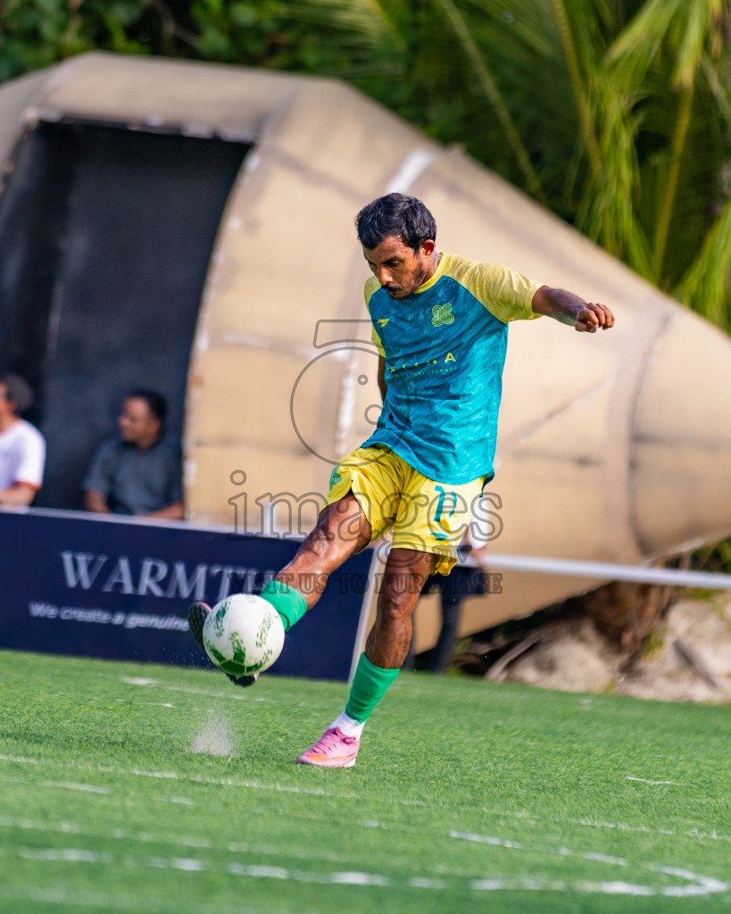 Patina vs Varu in Resort League 2025 (North Male Zone) day 19 was held on Sunday, 20th September 2025 in One And Only Reethi Rah Maldives Resort, Photos: Areef Adam / images.mv