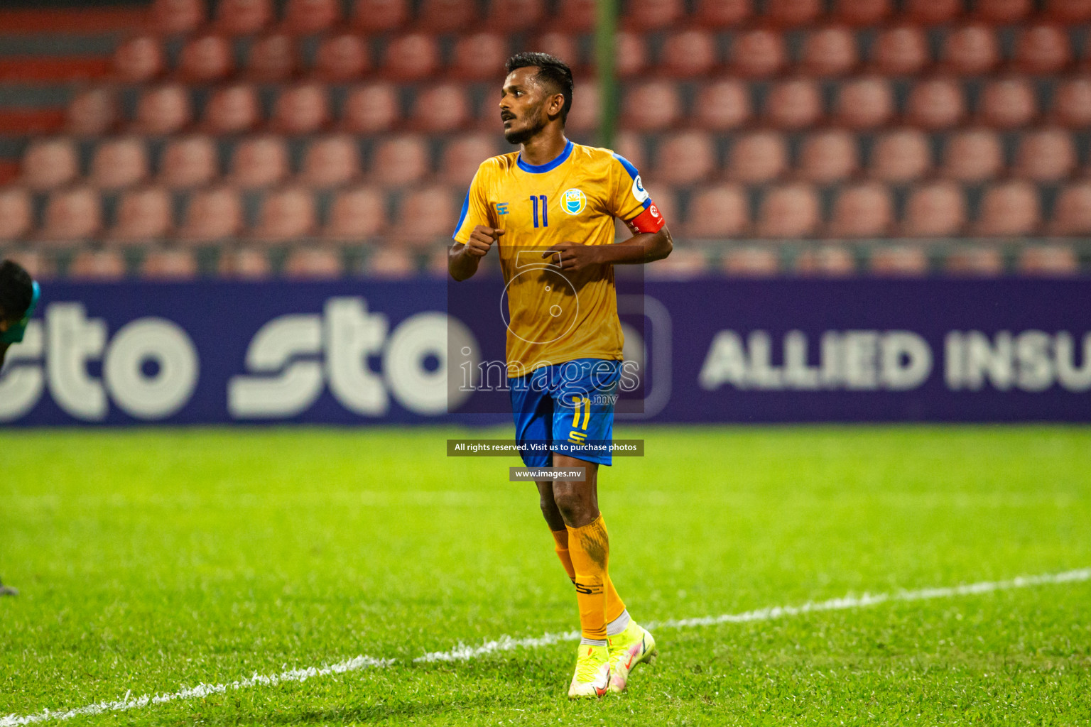 Club Valencia vs United Victory in the President's Cup 2021/2022 held in Male', Maldives on 19 December 2021