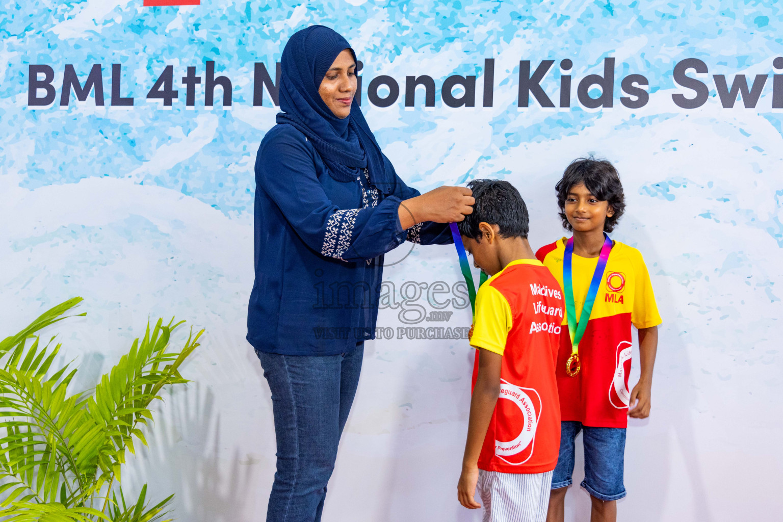 Closing Ceremony of 4th National Kids Swimming Festival 2023 on 9th December 2023, held in Hulhumale', Maldives Photos: Nausham Waheed / Images.mv