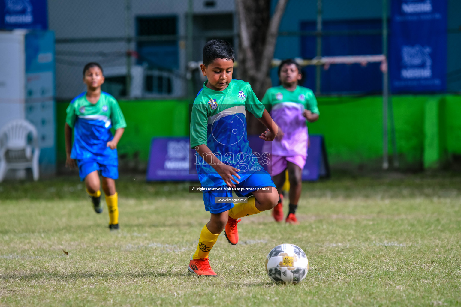 Day 3 of Milo Kids Football Fiesta 2022 was held in Male', Maldives on 21st October 2022. Photos: Nausham Waheed/ images.mv