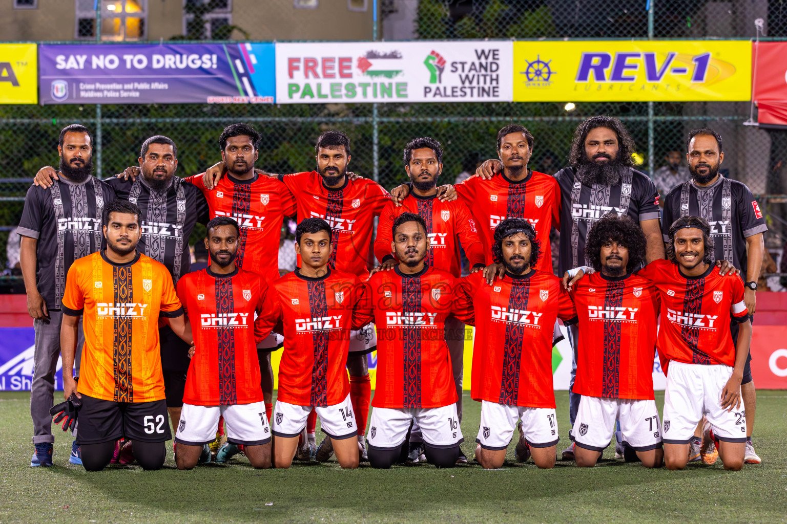 L Maamendhoo vs L Hithadhoo in Day 20 of Golden Futsal Challenge 2024 was held on Saturday , 3rd February 2024 in Hulhumale', Maldives Photos: Ismail Thoriq / images.mv