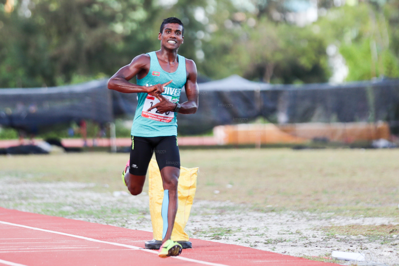 National Athletics Championship 2018 in Male, Maldives, Thursday October 25, 2018. (Images.mv Photo/Suadh Abdul Sattar)