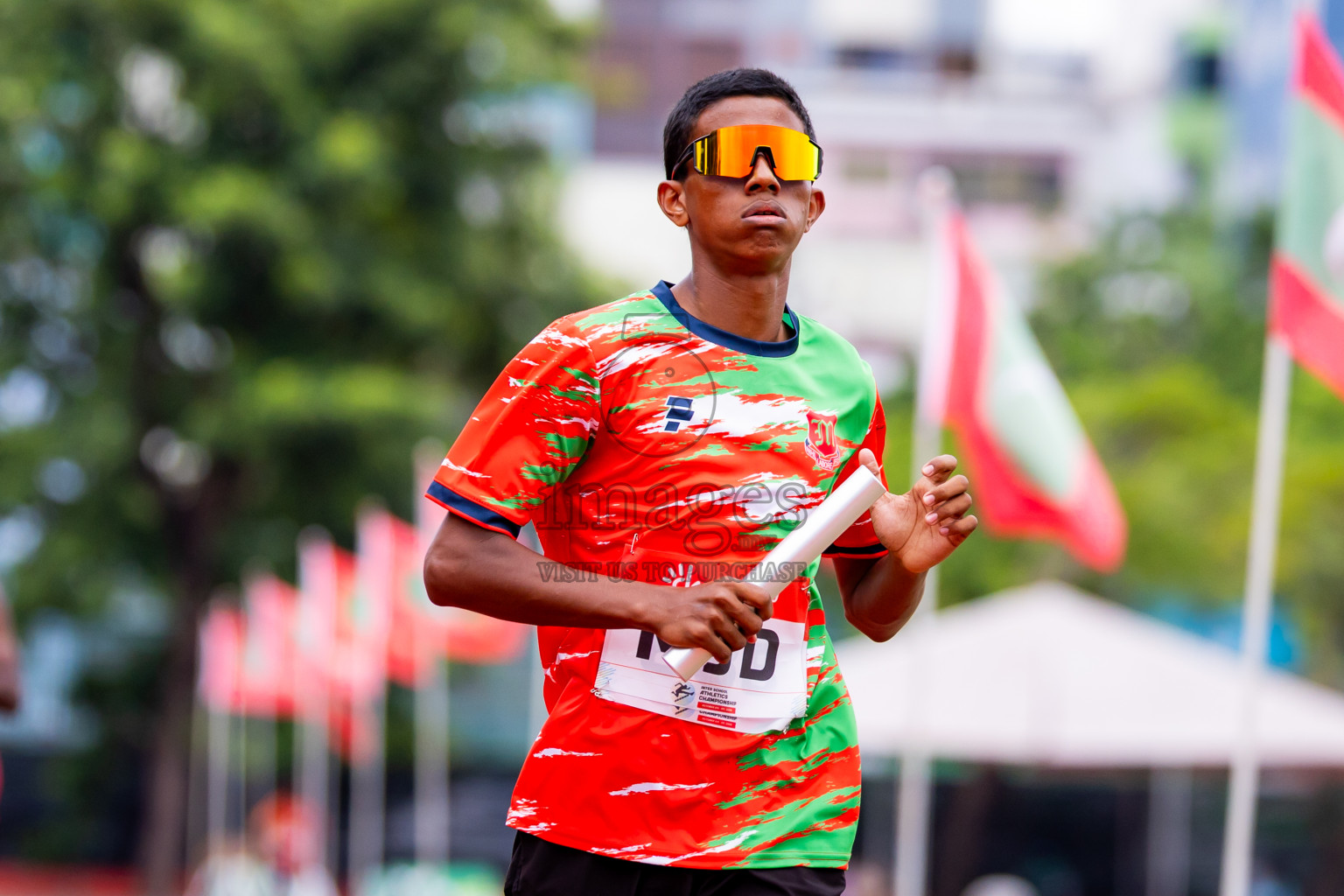 Day 6 of Inter-school Athletics Championship 2025 held in Ekuveni Synthetic Track, Male', Maldives on Sunday, 12th October 2025. Photos by: Nausham Waheed / Images.mv