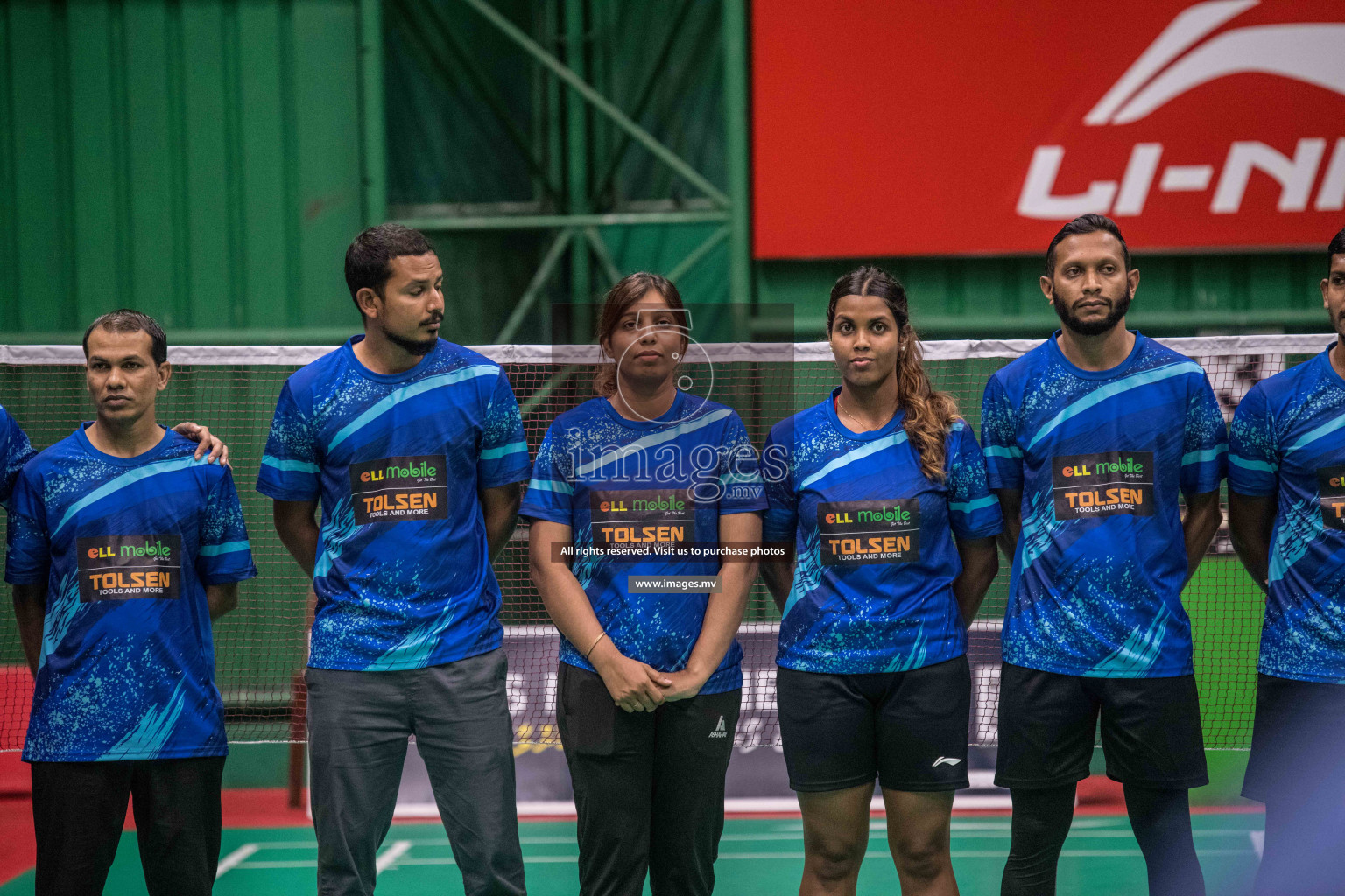 Final of Badminton association mixed group championship 2021 held in Male', Maldives Photos by Nausham Waheed