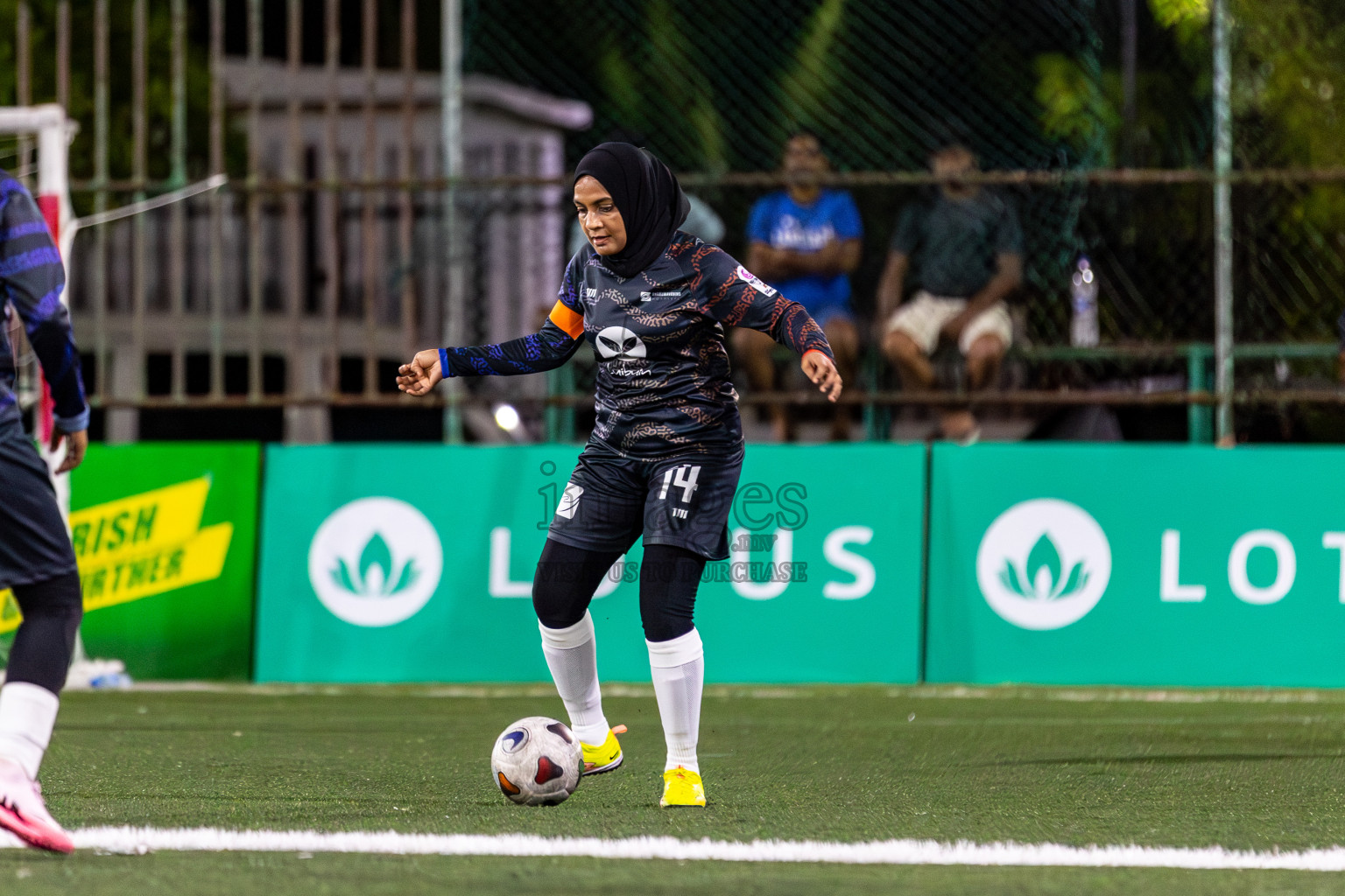 POLICE CLUB vs TEAM DHARUMAVANTHA in Eighteen Thirty 2024 held in Rehendi Futsal Ground, Hulhumale', Maldives on Monday, 9th September 2024. Photos: Mohamed Mahfooz Moosa / images.mv