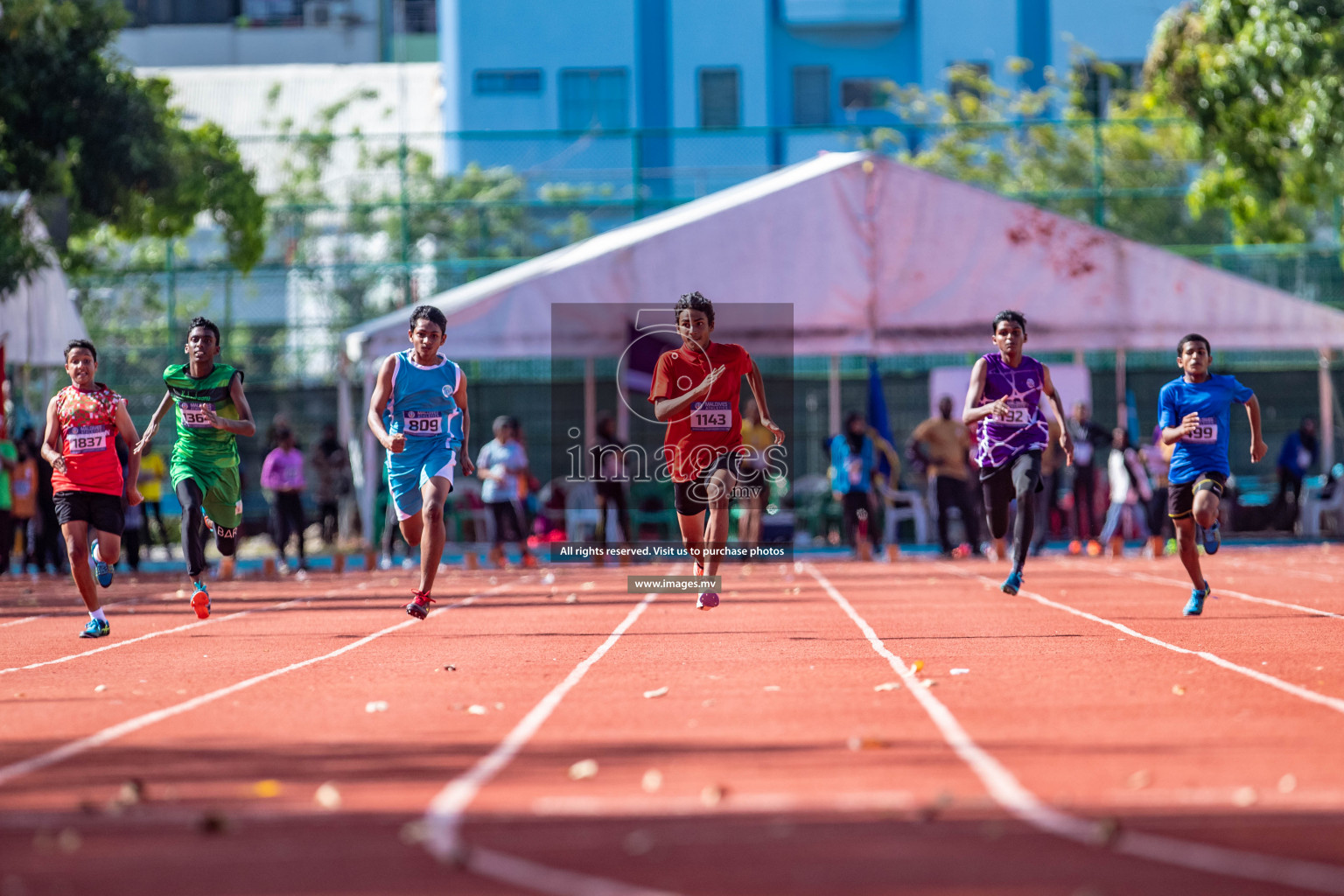 Day 1 of Inter-School Athletics Championship held in Male', Maldives on 22nd May 2022. Photos by: Nausham Waheed / images.mv