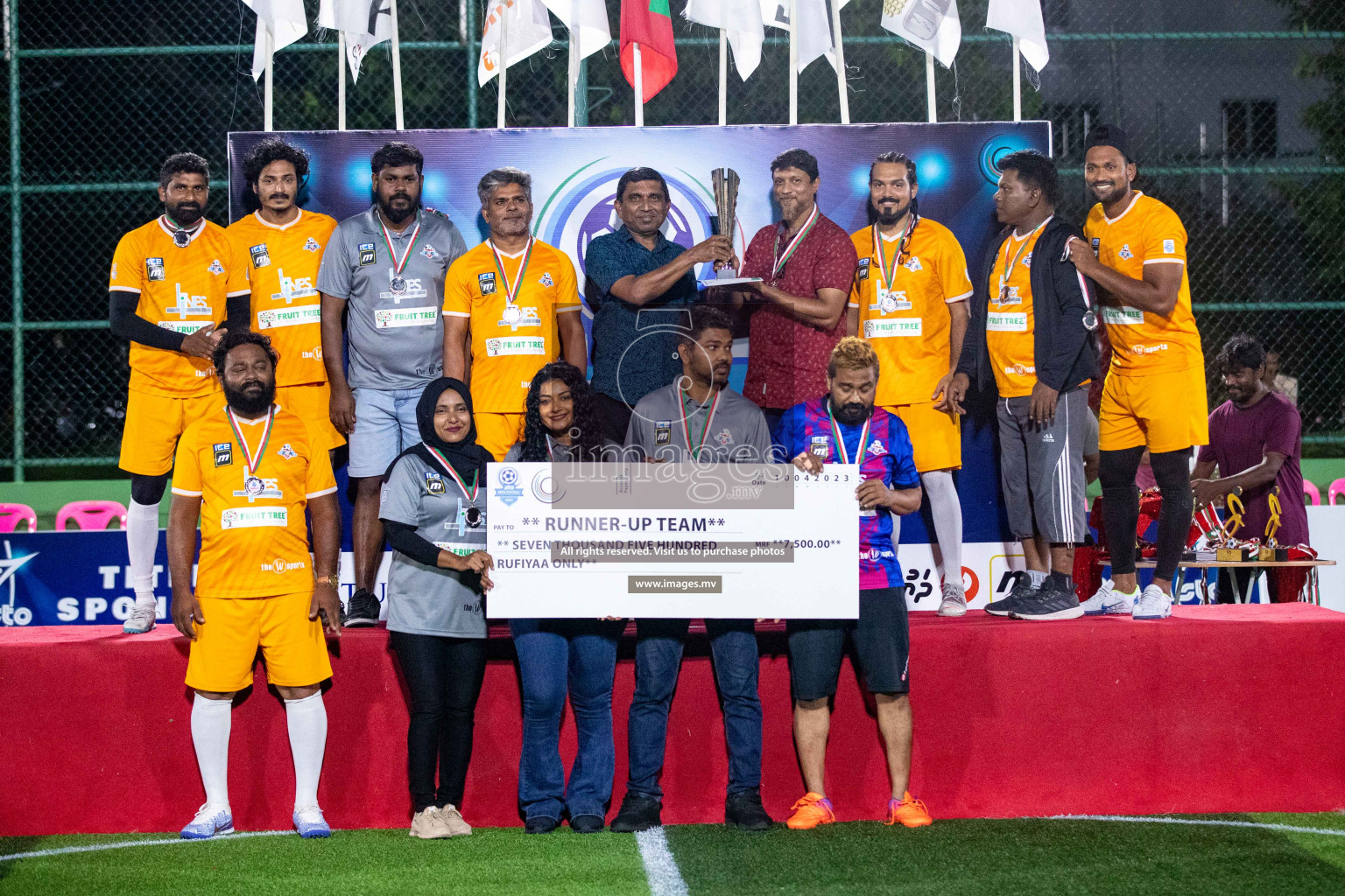 Final of MFA Futsal Tournament 2023 on 10th April 2023 held in Hulhumale'. Photos: Nausham waheed /images.mv