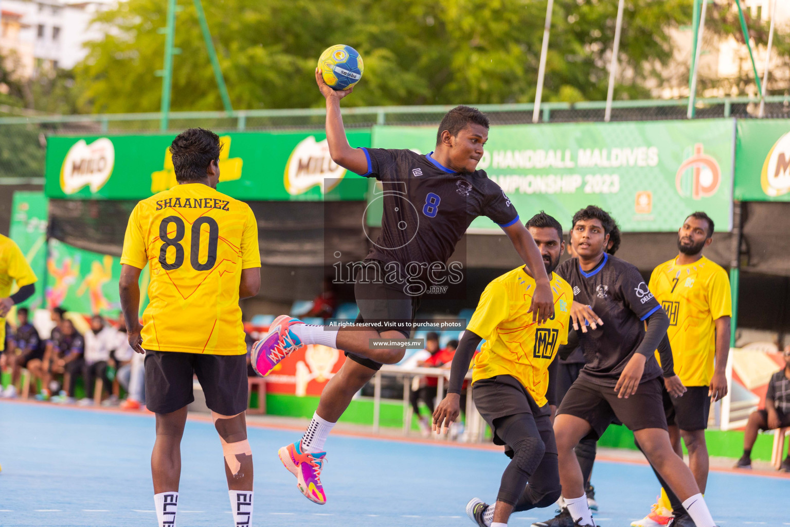 Day 14th of 6th MILO Handball Maldives Championship 2023, held in Handball ground, Male', Maldives on 5th June 2023 Photos: Ismail Thoriq / Images.mv