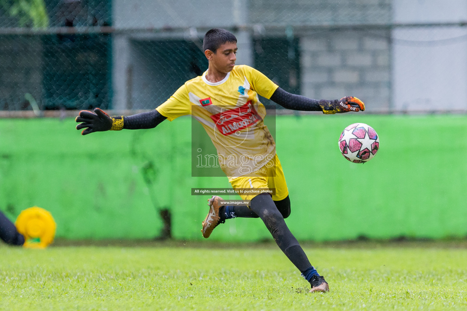 Day 2 of MILO Academy Championship 2023 (u14) was held in Henveyru Stadium Male', Maldives on 4th November 2023. Photos: Nausham Waheed / images.mv