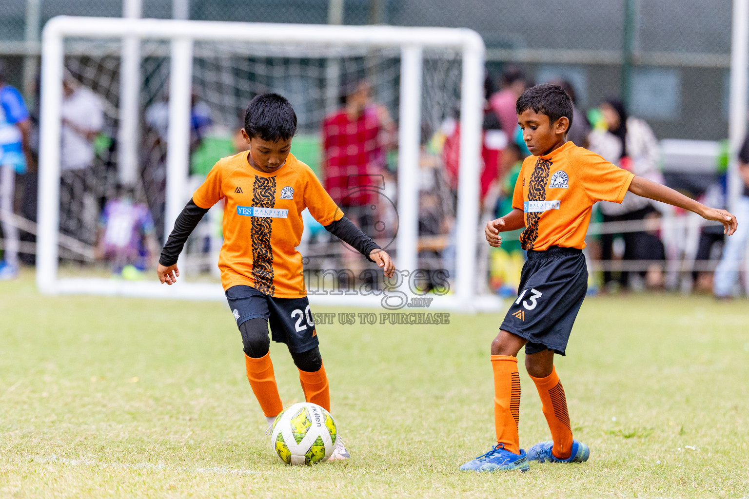Day 1 of MILO SVAM Juniors 2025 (U-8) was held at Henveiru Stadium in Male', Maldives on Thursday, 26th June 2025. 
Photos: Hassan Simah / images.mv