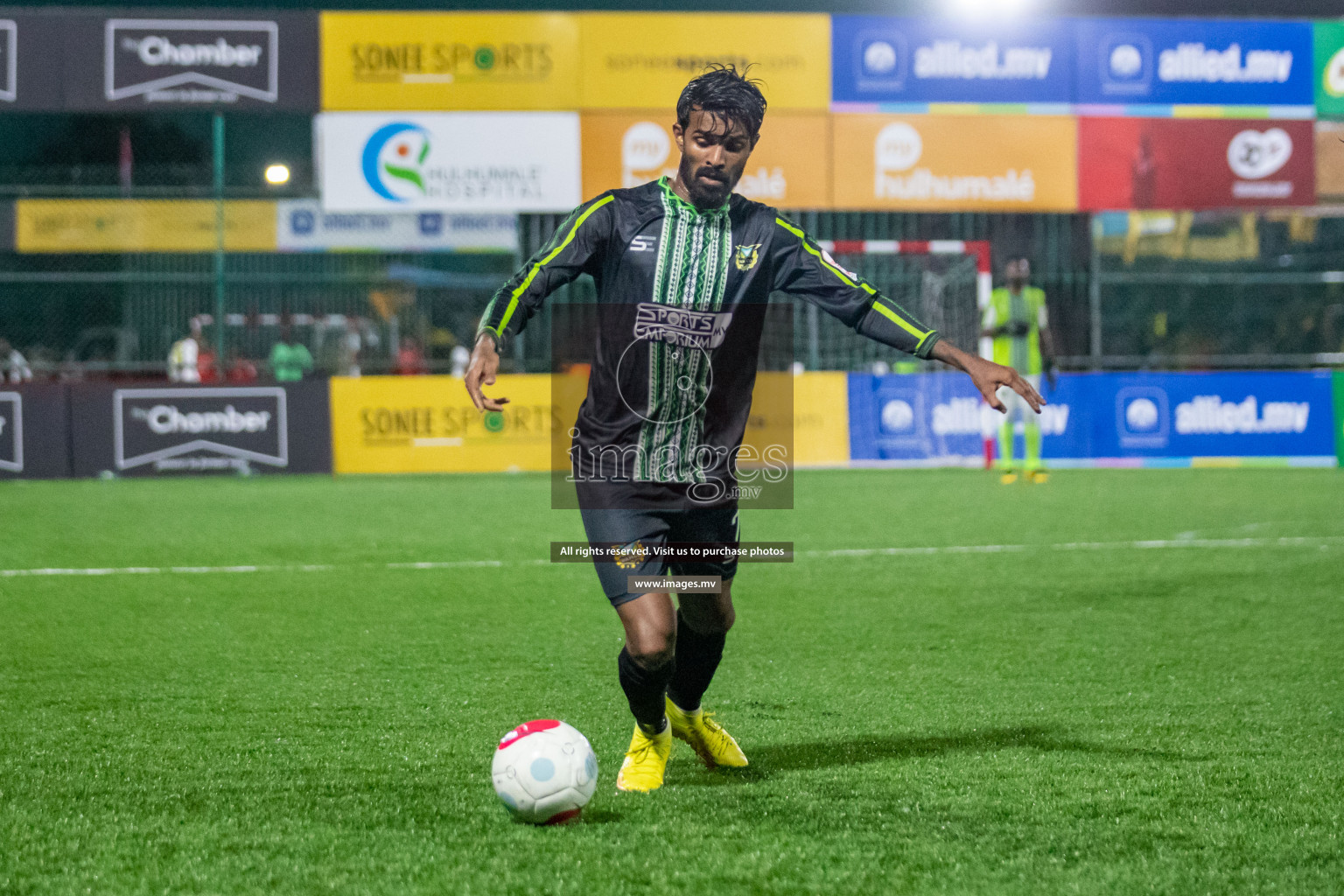 WAMCO vs Club Fen in Club Maldives Cup 2022 was held in Hulhumale', Maldives on Wednesday, 12th October 2022. Photos: Hassan Simah / images.mv