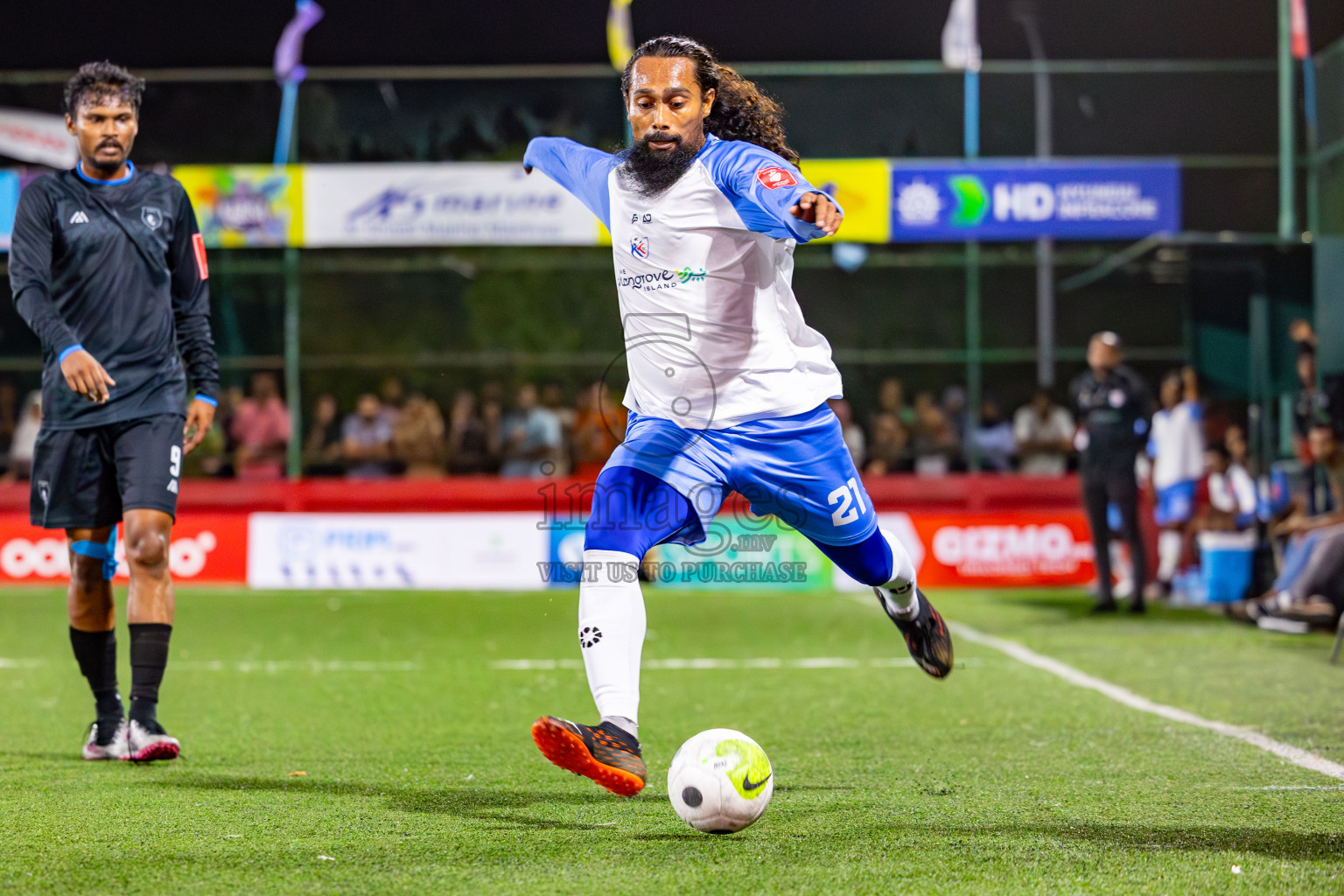 N Kendhikulhudhoo vs R Alifushi on Day 35 of Golden Futsal Challenge 2024 was held on Tuesday, 20th February 2024, in Hulhumale', Maldives
Photos: Mohamed Mahfooz Moosa, / images.mv