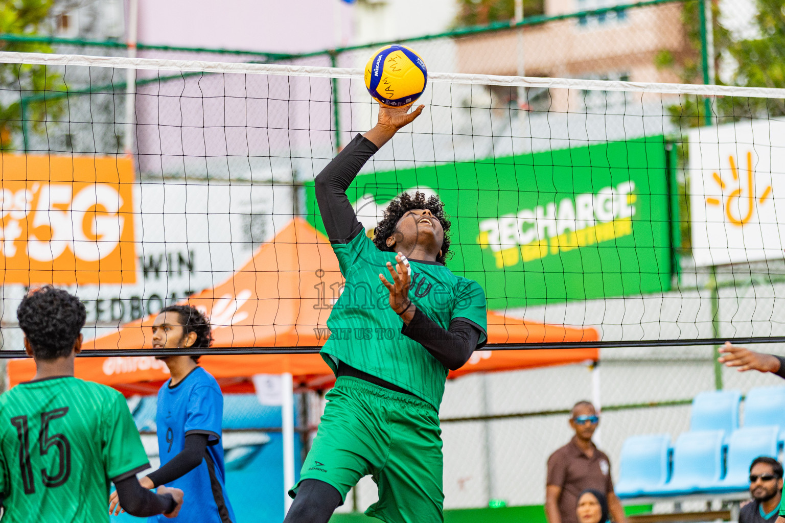 Milo National Junior Volleyball Championship 2025 Day 1 was held on Saturday, 22nd November 2025 at Ekuveni Turf Court Male', Maldives. Photos: Areef Adam / images.mv