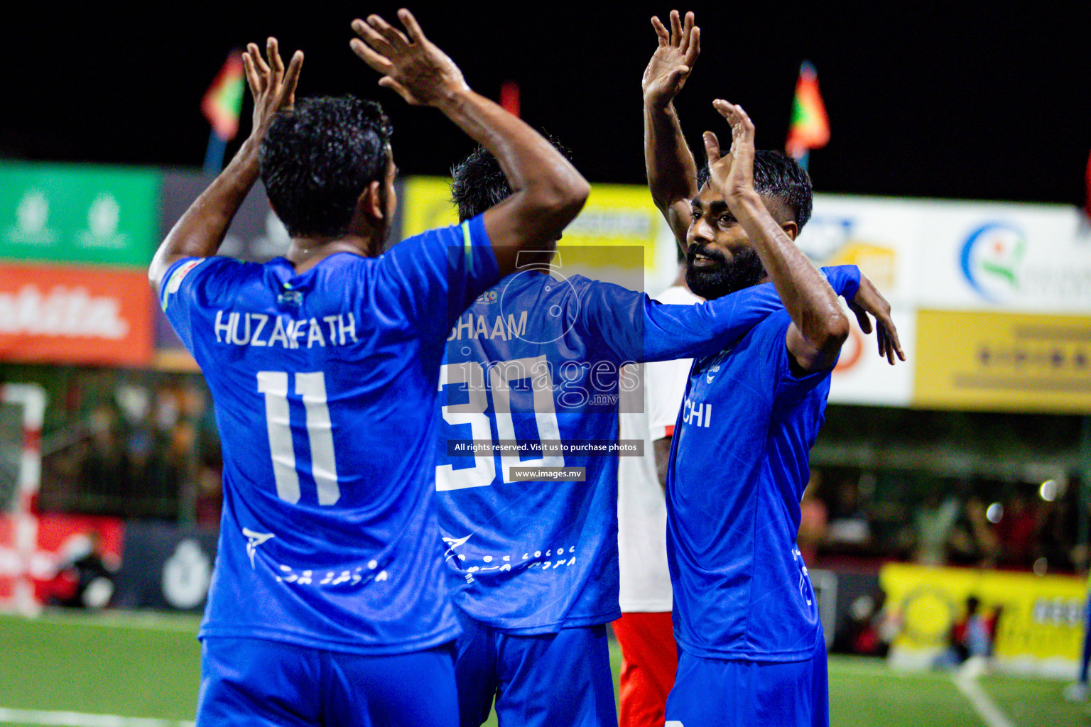 STO RC vs United BML in Club Maldives Cup 2023 held in Hulhumale, Maldives, on Saturday, 22nd July 2023 Photos: Hassan Simah/ images.mv