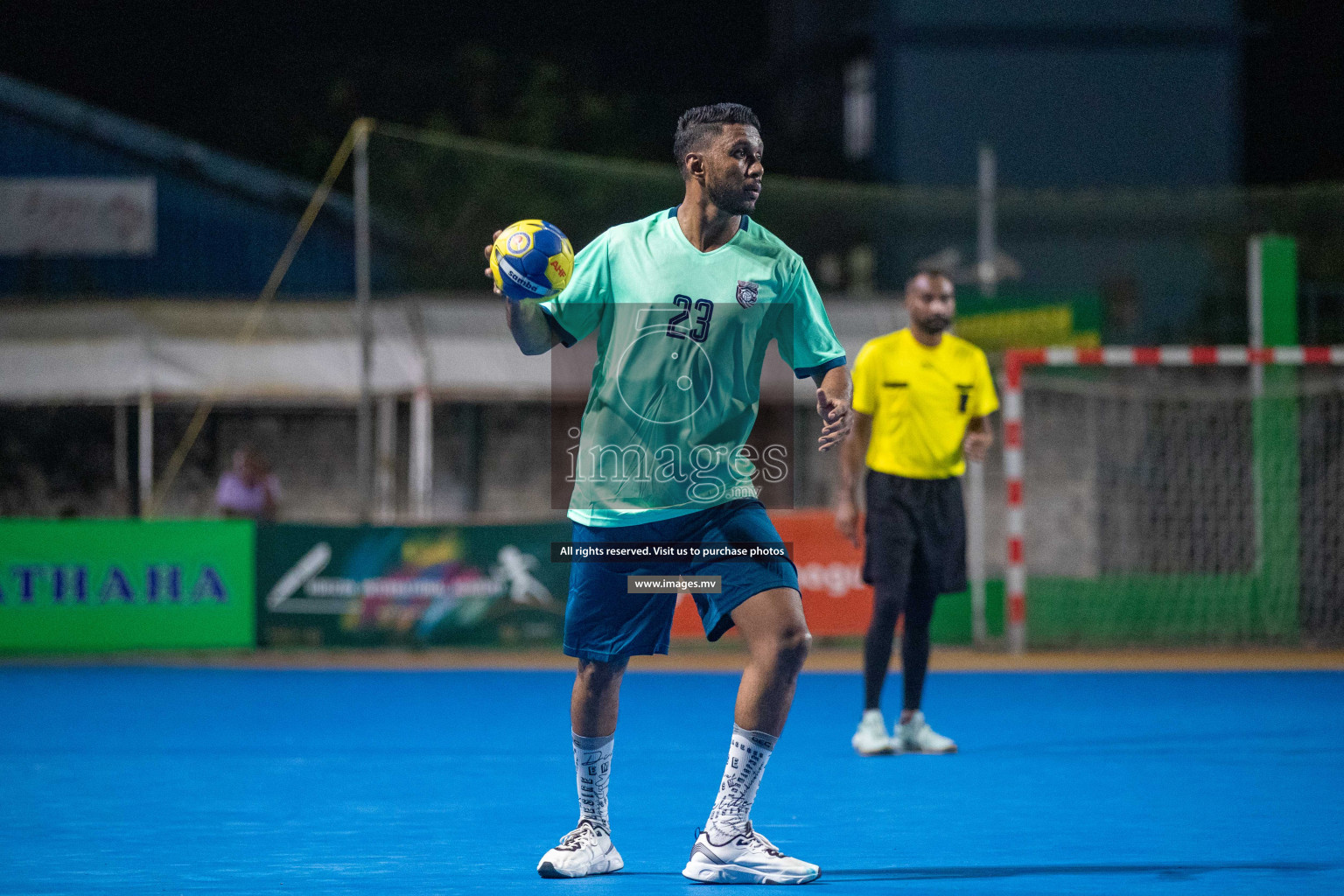 Day 1 of 6th MILO Handball Maldives Championship 2023, held in Handball ground, Male', Maldives on Friday, 20 h May 2023 Photos: Nausham Waheed/ Images.mv