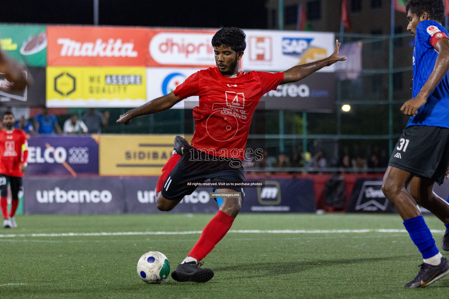 STELCO vs United BML in Quarter Final of Club Maldives Cup 2023 held in Hulhumale, Maldives, on Saturday, 12th August 2023Photos: Nausham Waheed