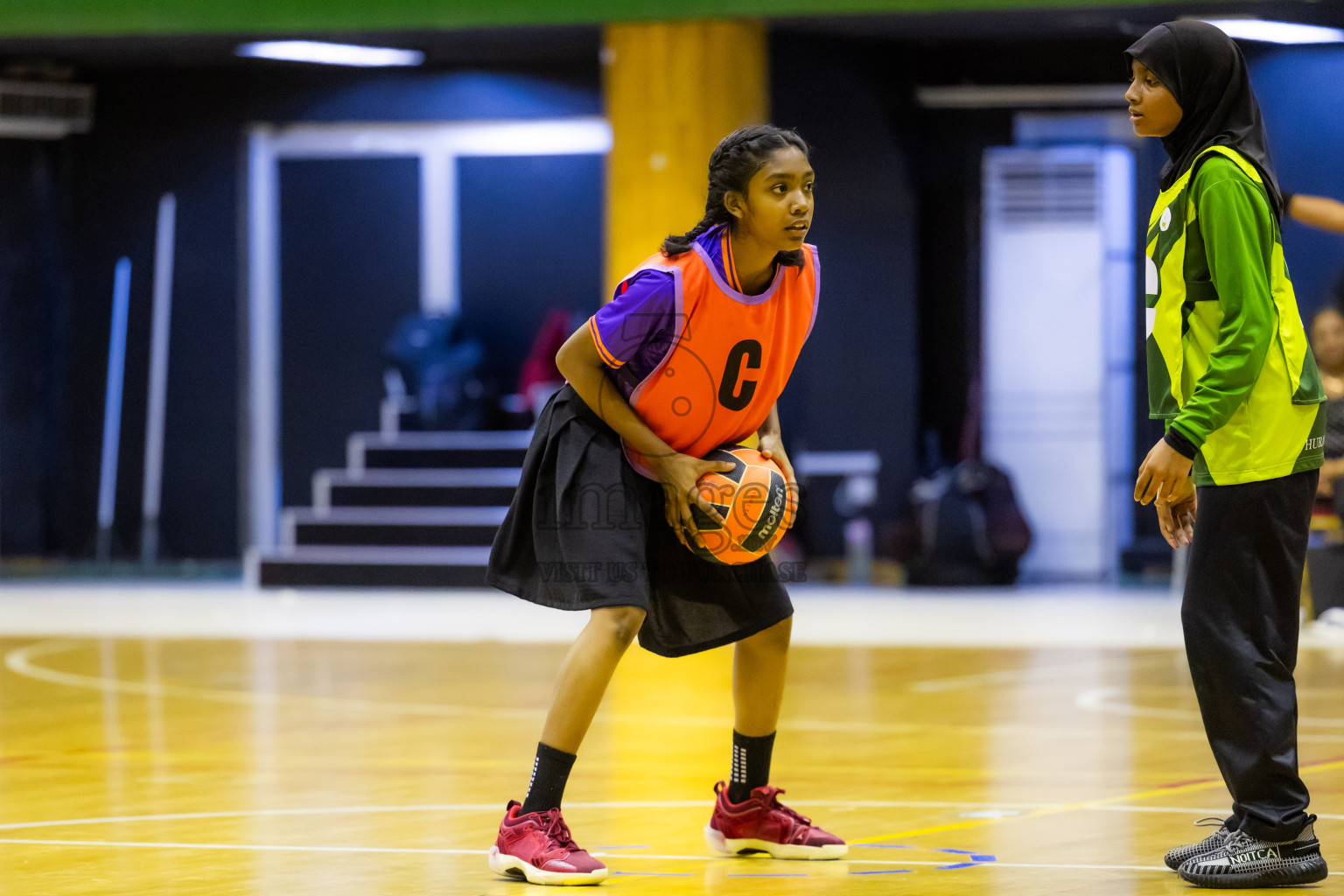 Day 14 of 25th Inter-School Netball Tournament was held in Social Center at Male', Maldives on Sunday, 25th August 2024. Photos: Hasni / images.mv