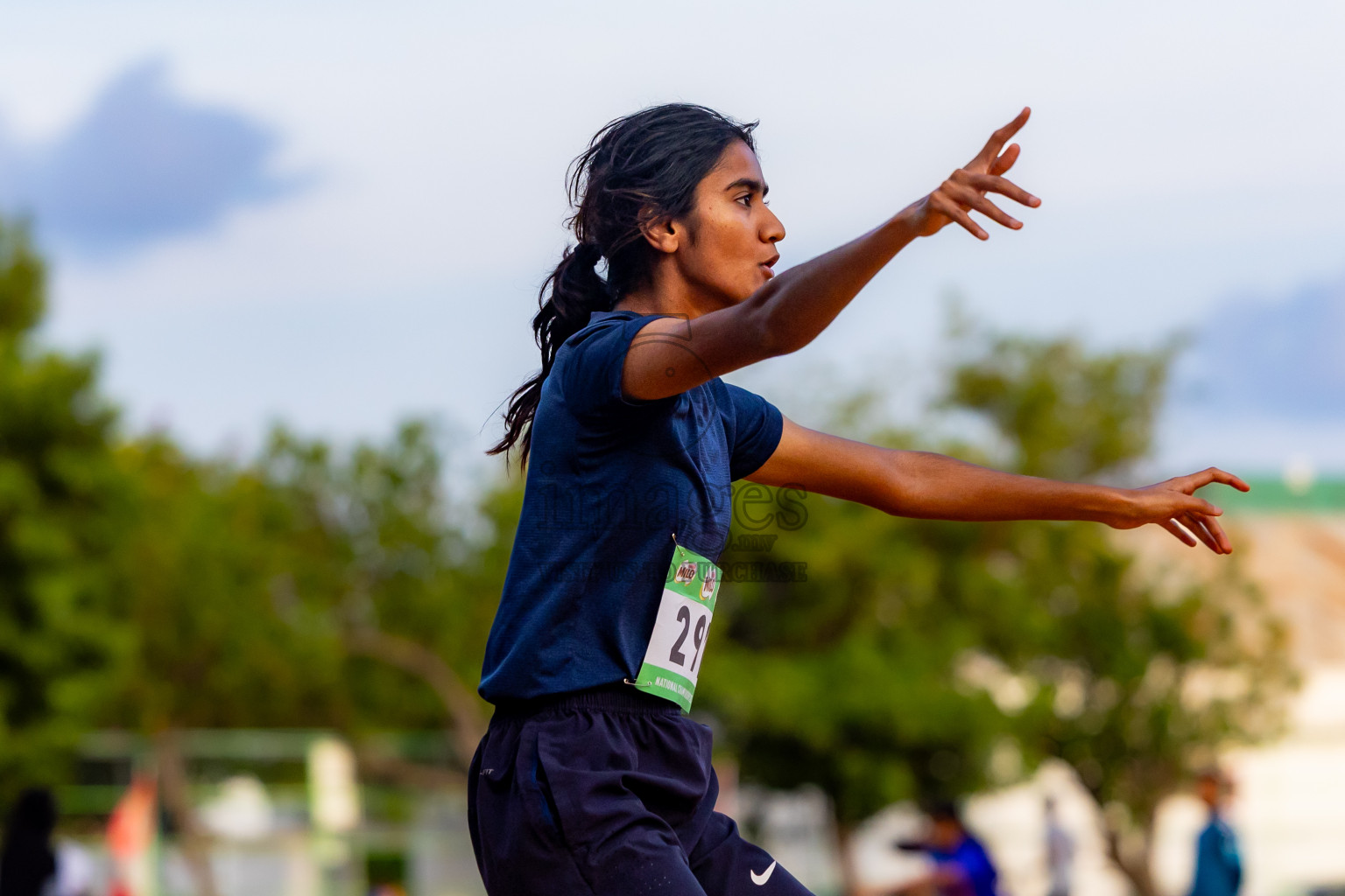 Day 1 of National Athletics Championship 2025 was held at Ekuveni Running Ground in Male', Maldives on Thursday, 14th August 2025. Photos: Nausham Waheed / images.mv
