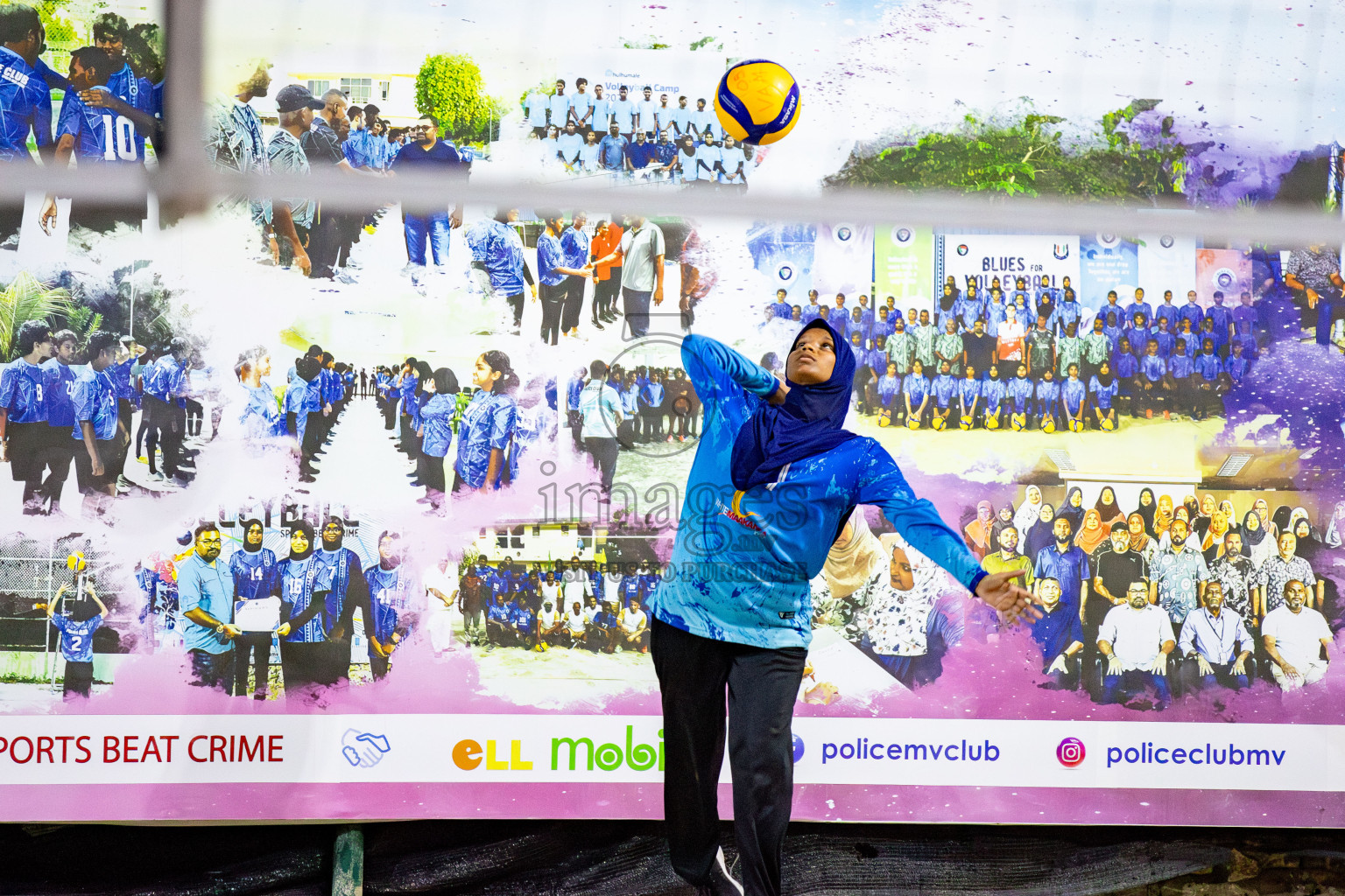 U19 Male and Atoll Girl's Finals in Day 9 of Interschool Volleyball Tournament 2024 was held in ABC Court at Male', Maldives on Saturday, 30th November 2024. Photos: Hassan Simah / images.mv