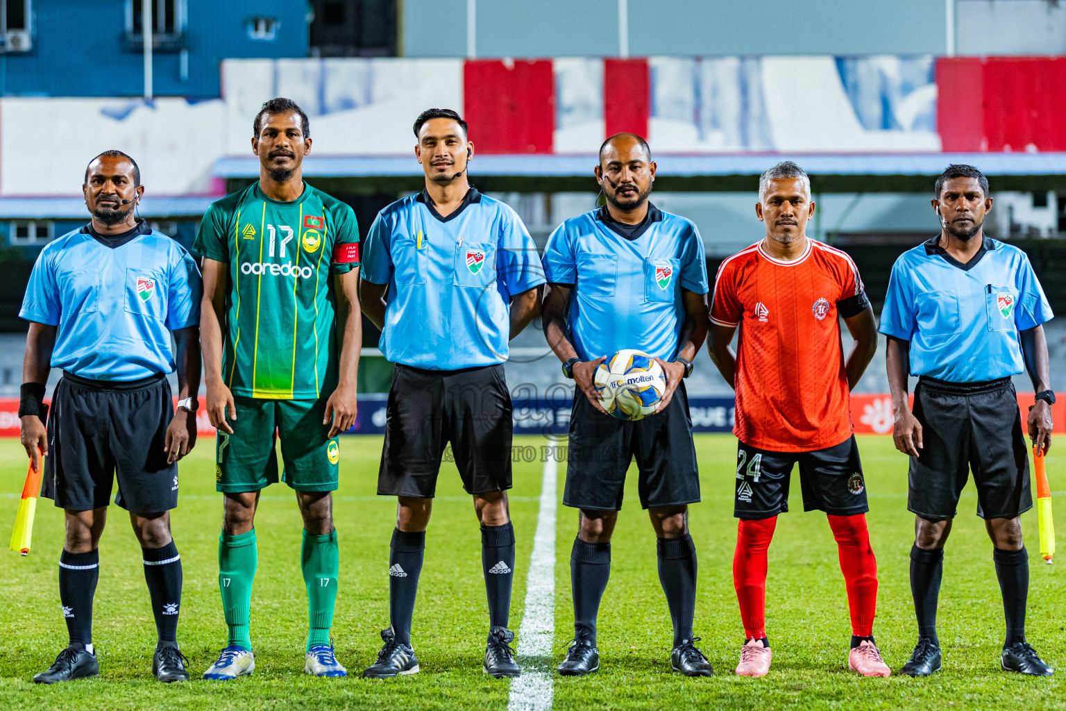 Maziya Sports & Recreation vs TC Sports Club in Dhivehi Premier League 2025/26 held in National Football Stadium, Male', Maldives on Wednesday, 24th September 2025. Photos: Areef Adam / Images.mv