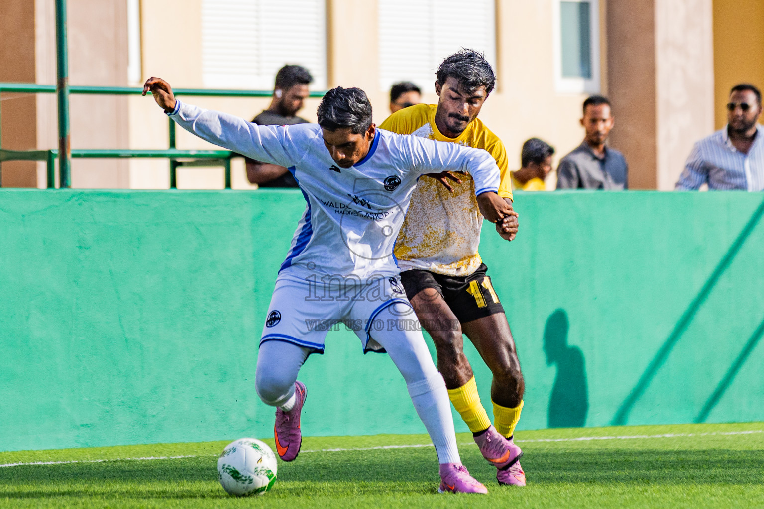 Waldorf Astoria vs Jumeirah Olhaheli in Resort Super League 2025 was held on Sunday, 26th October 2025 in Crossroads's Maldives, Photos: Areef Adam / images.mv