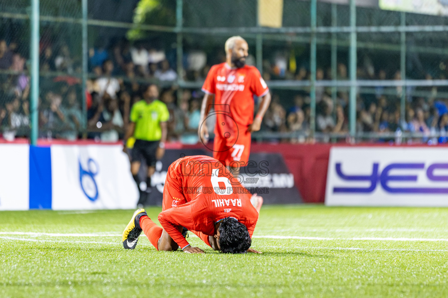 STO RC vs Club MTCC in the Quarter Finals of Club Maldives Cup 2025 was held in Rehendhi Futsal Ground, Hulhumale', Maldives on Friday, 17th October 2025. 
Photos: Ismail Thoriq, Hassan Simah / images.mv