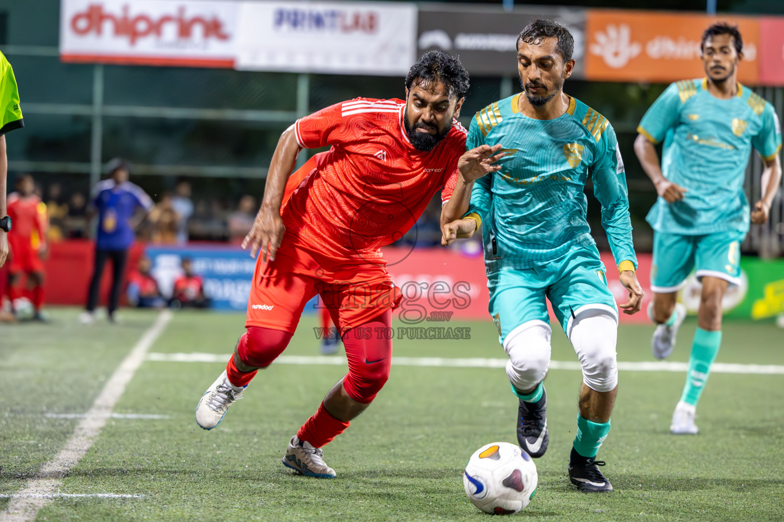 Maldivian vs Ooredoo in Club Maldives Cup 2024 held in Rehendi Futsal Ground, Hulhumale', Maldives on Thursday, 3rd October 2024.
Photos: Ismail Thoriq / images.mv