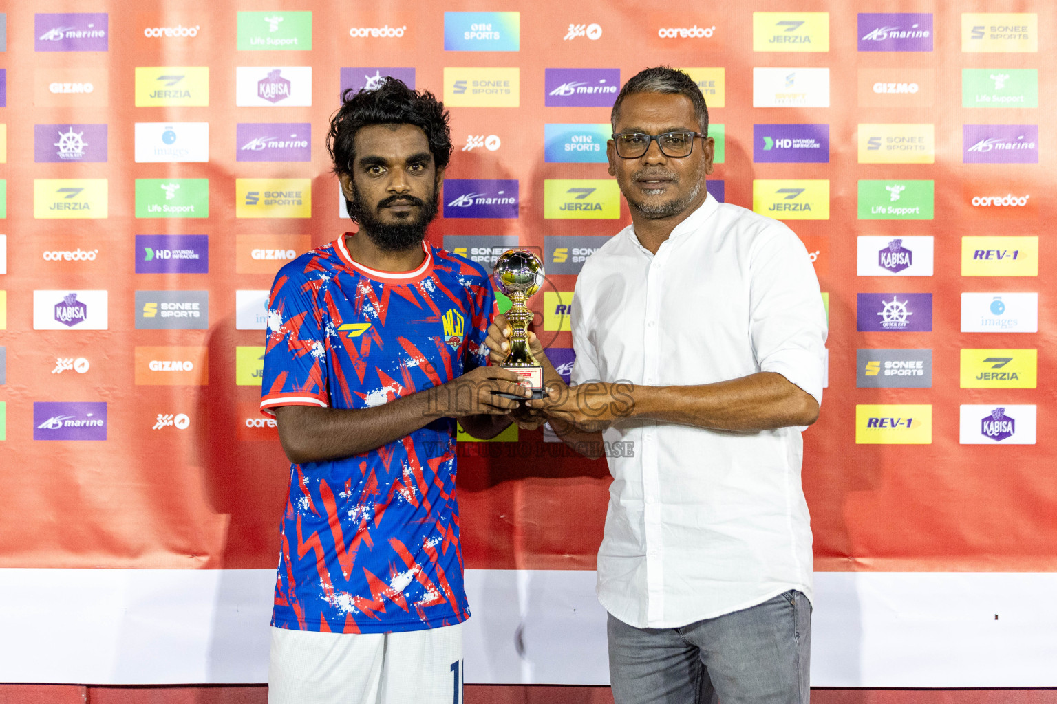 GA. Maamendhoo vs GA. Nilandhoo in Day 1 of Golden Futsal Challenge 2024 was held on Monday, 15th January 2024, in Hulhumale', Maldives Photos: Nausham Waheed  / images.mv